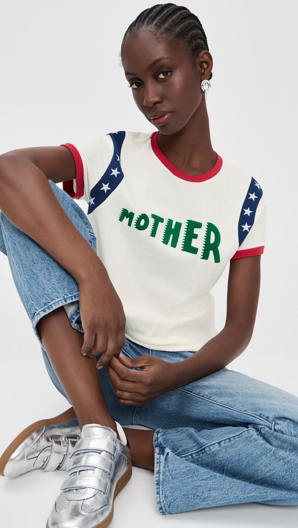 the boxy goodie inset t-shirt