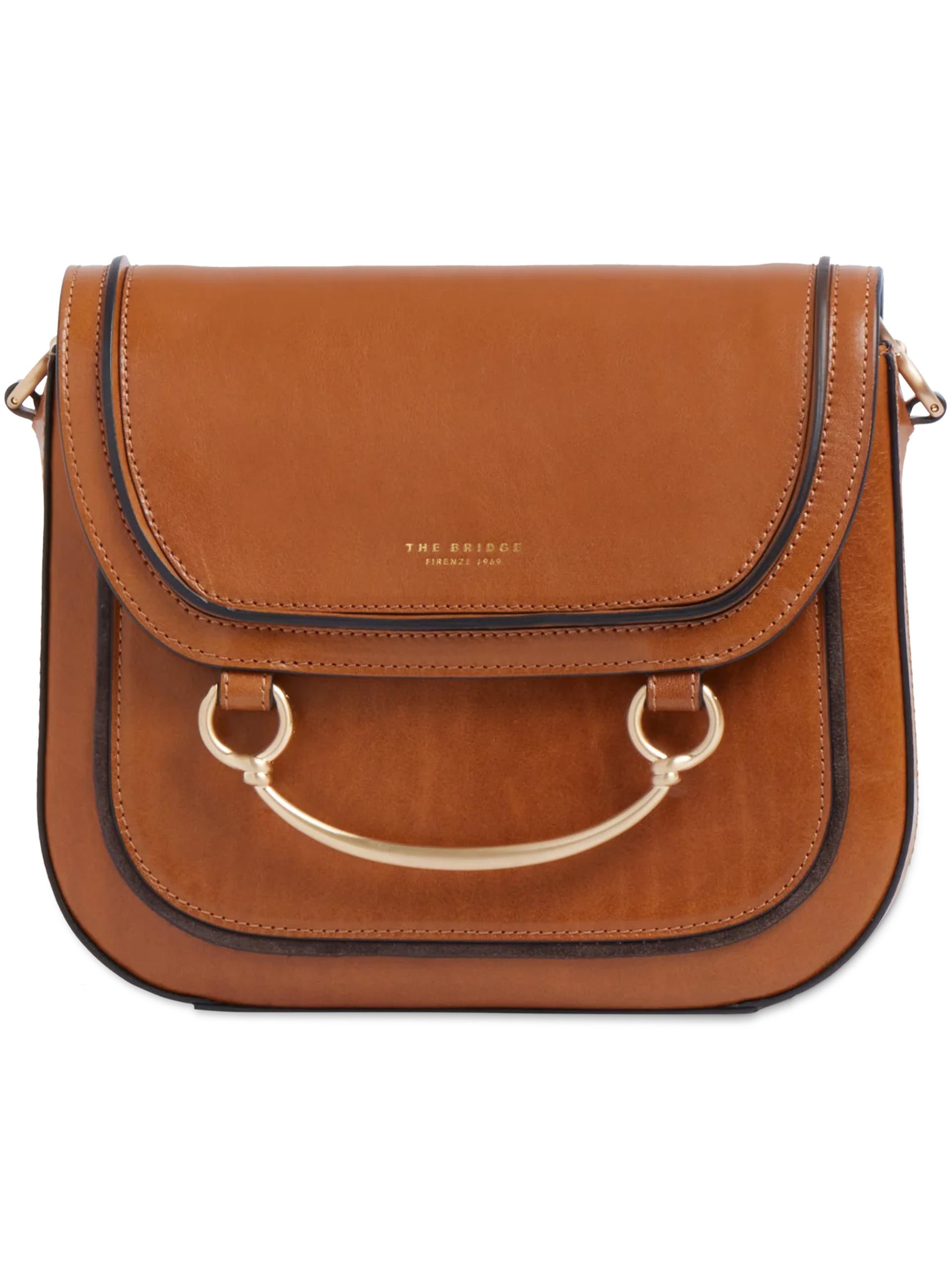 the bridge crossbody brown leather borsa - women