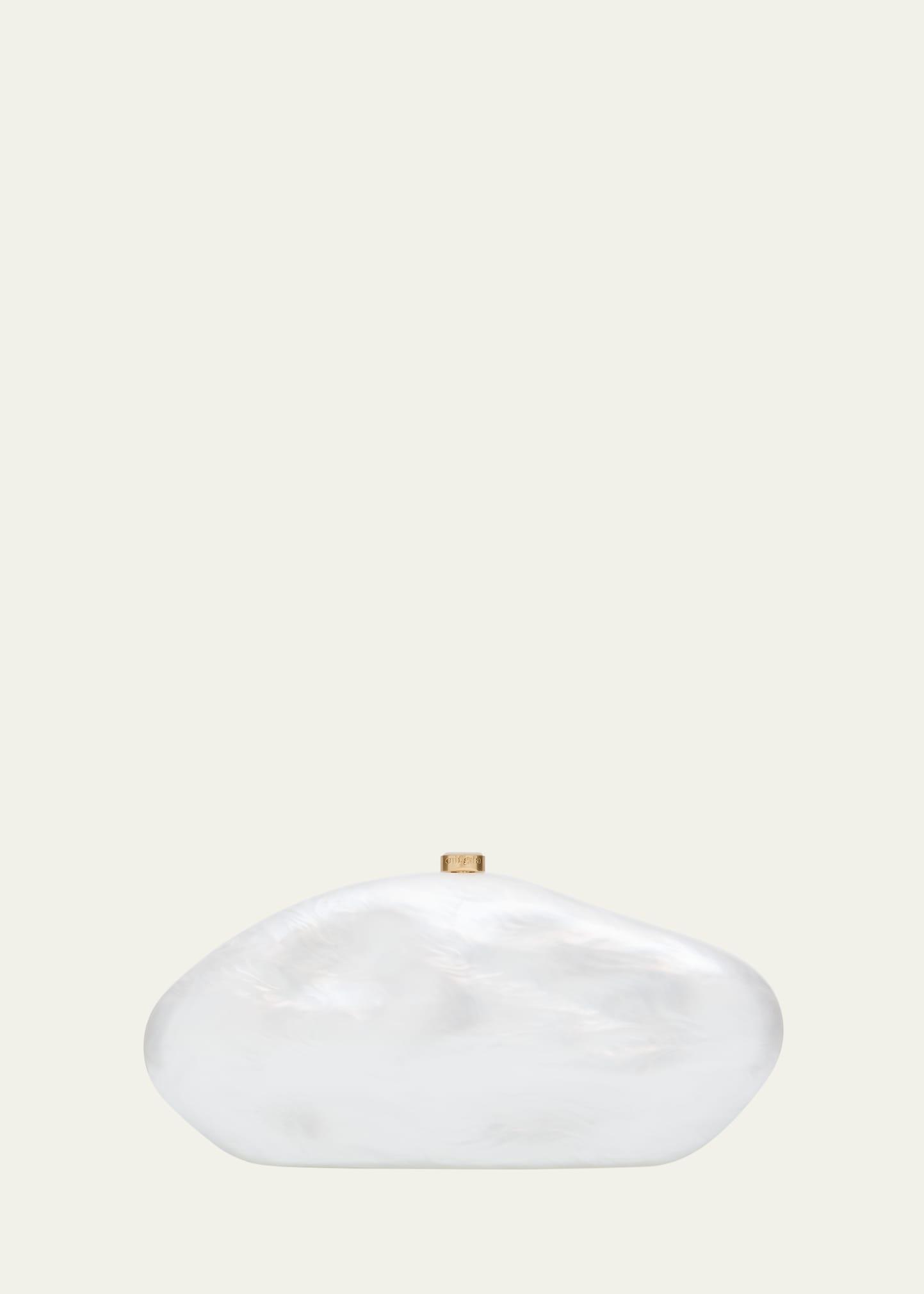 the caldera pearly clutch bag