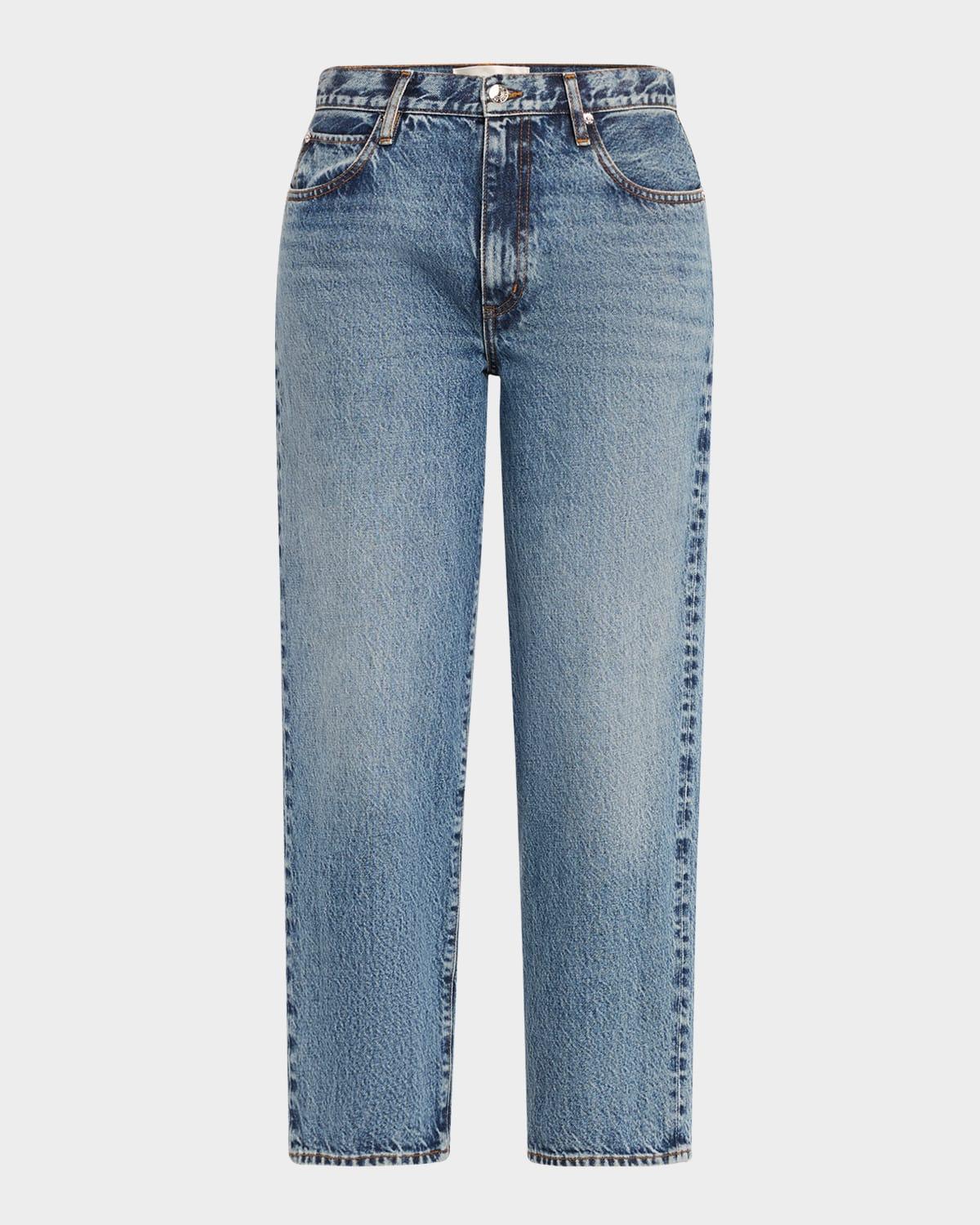 the candle cropped jeans