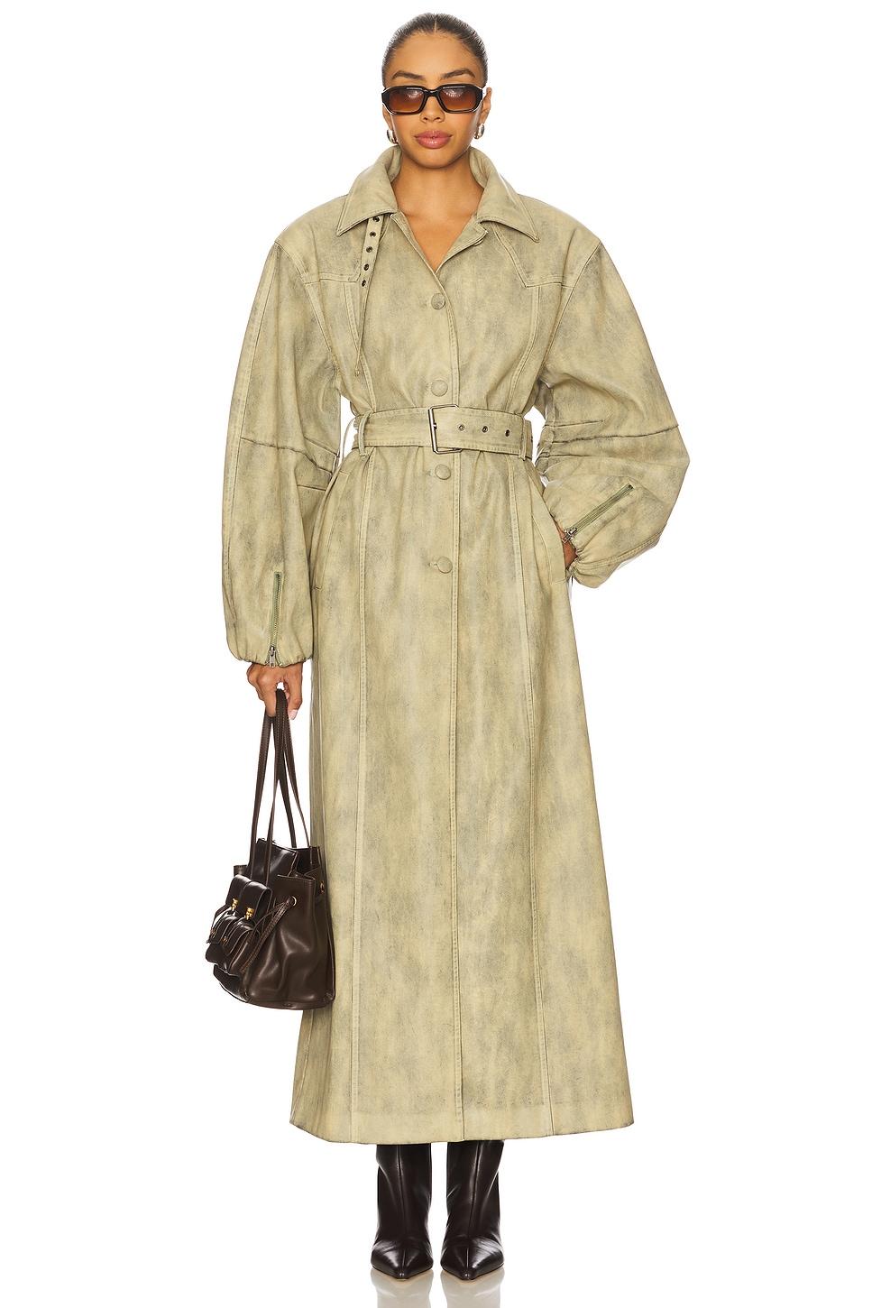the carrington maxi trench coat