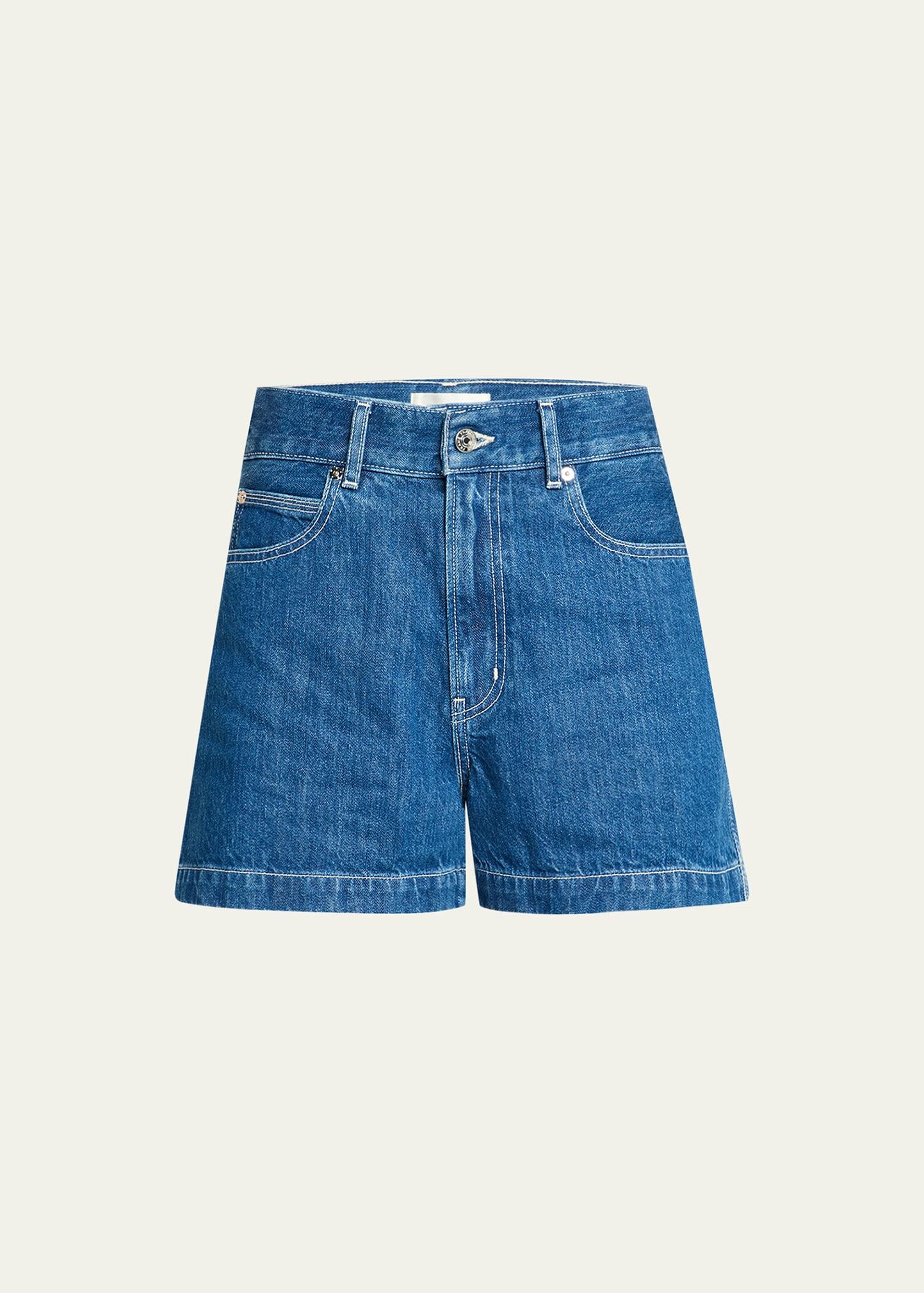 the charm denim shorts