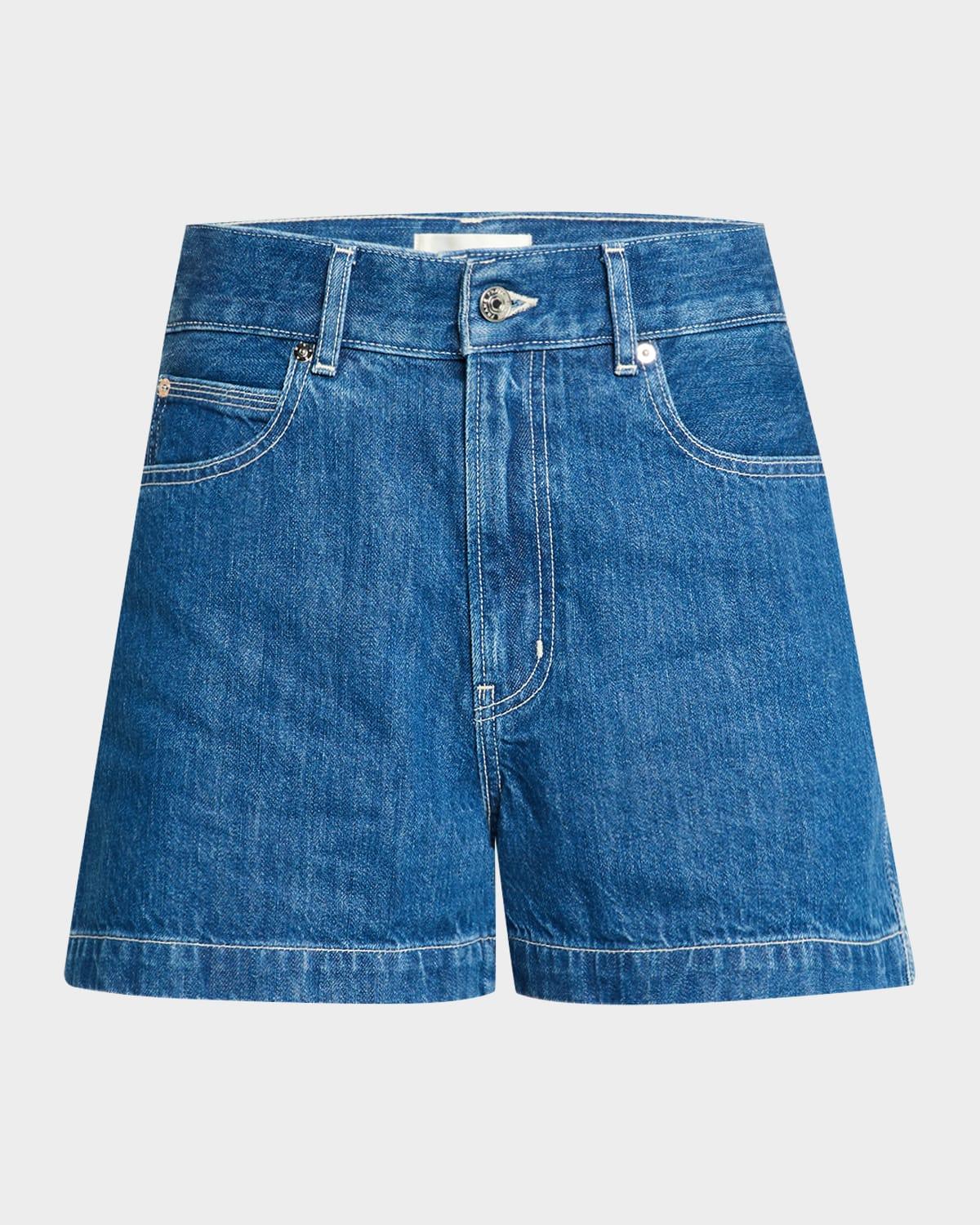 the charm denim shorts