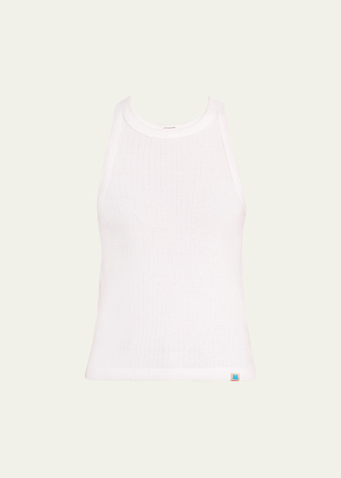the chin up ribbed tank