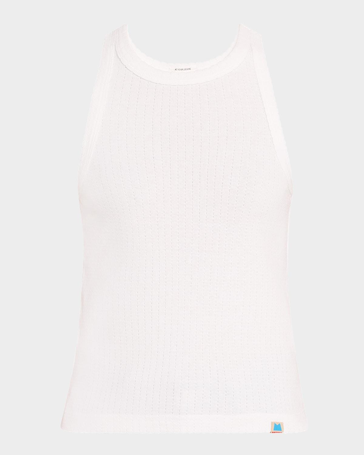 the chin up ribbed tank