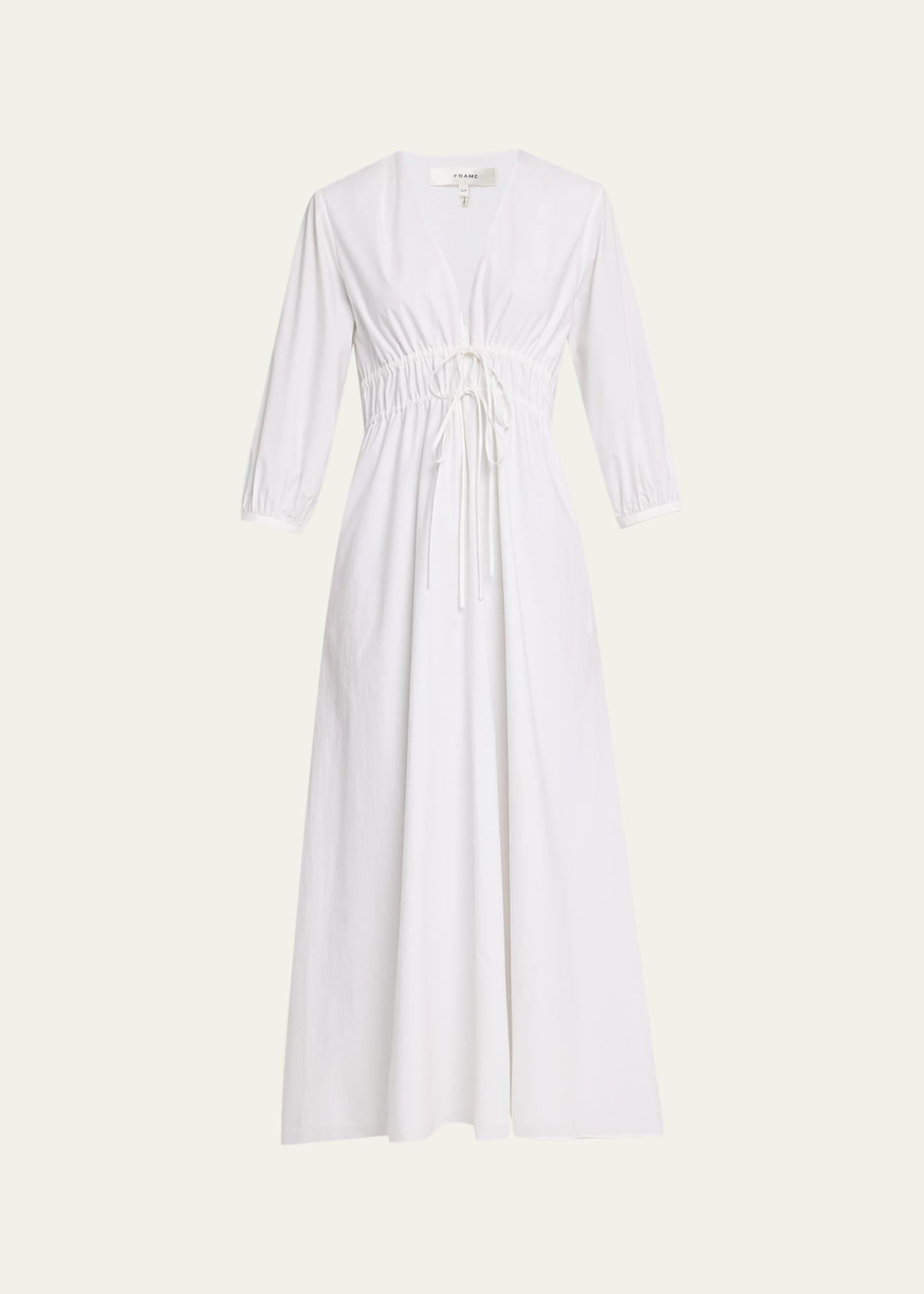 the cinched maxi dress