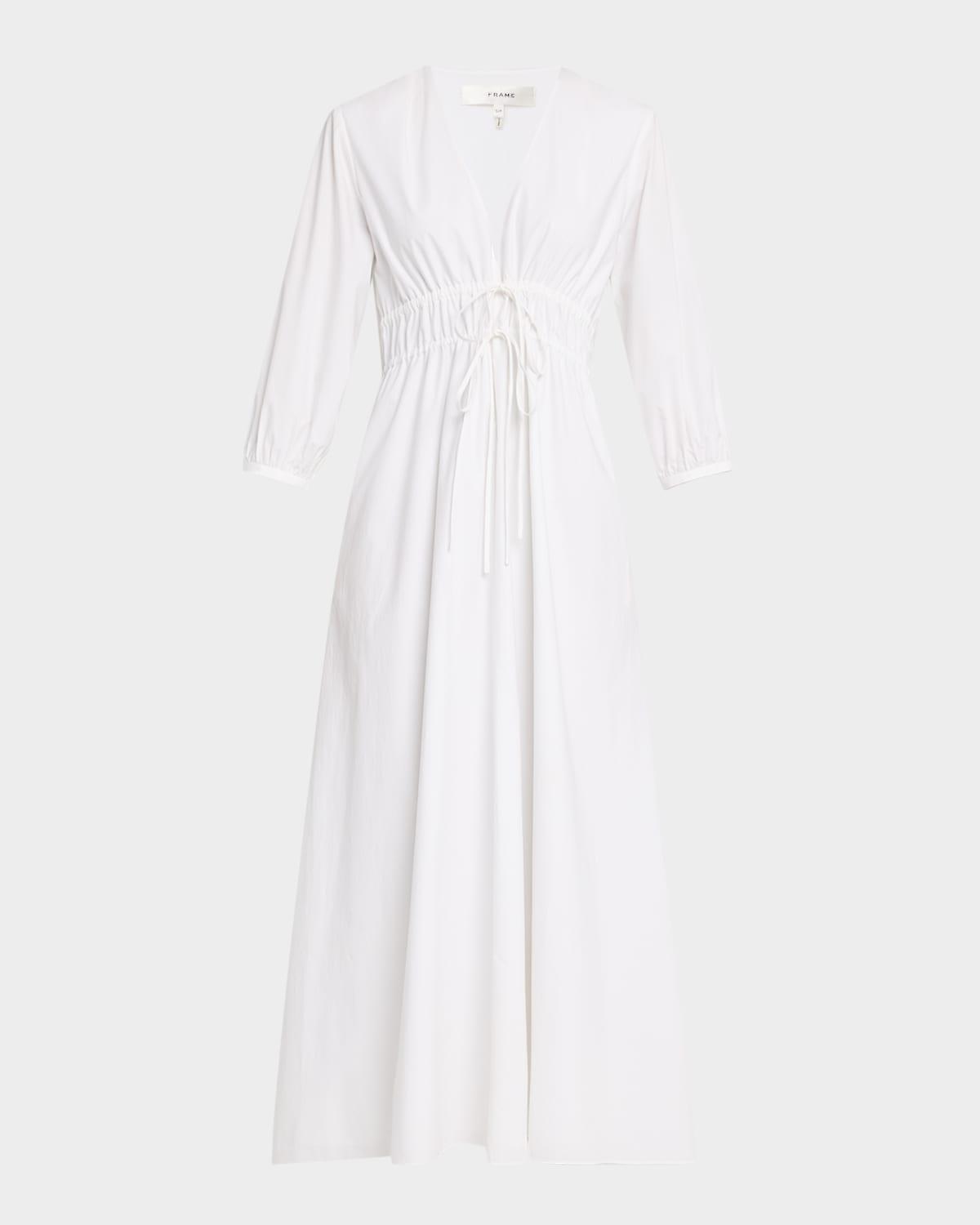 the cinched maxi dress