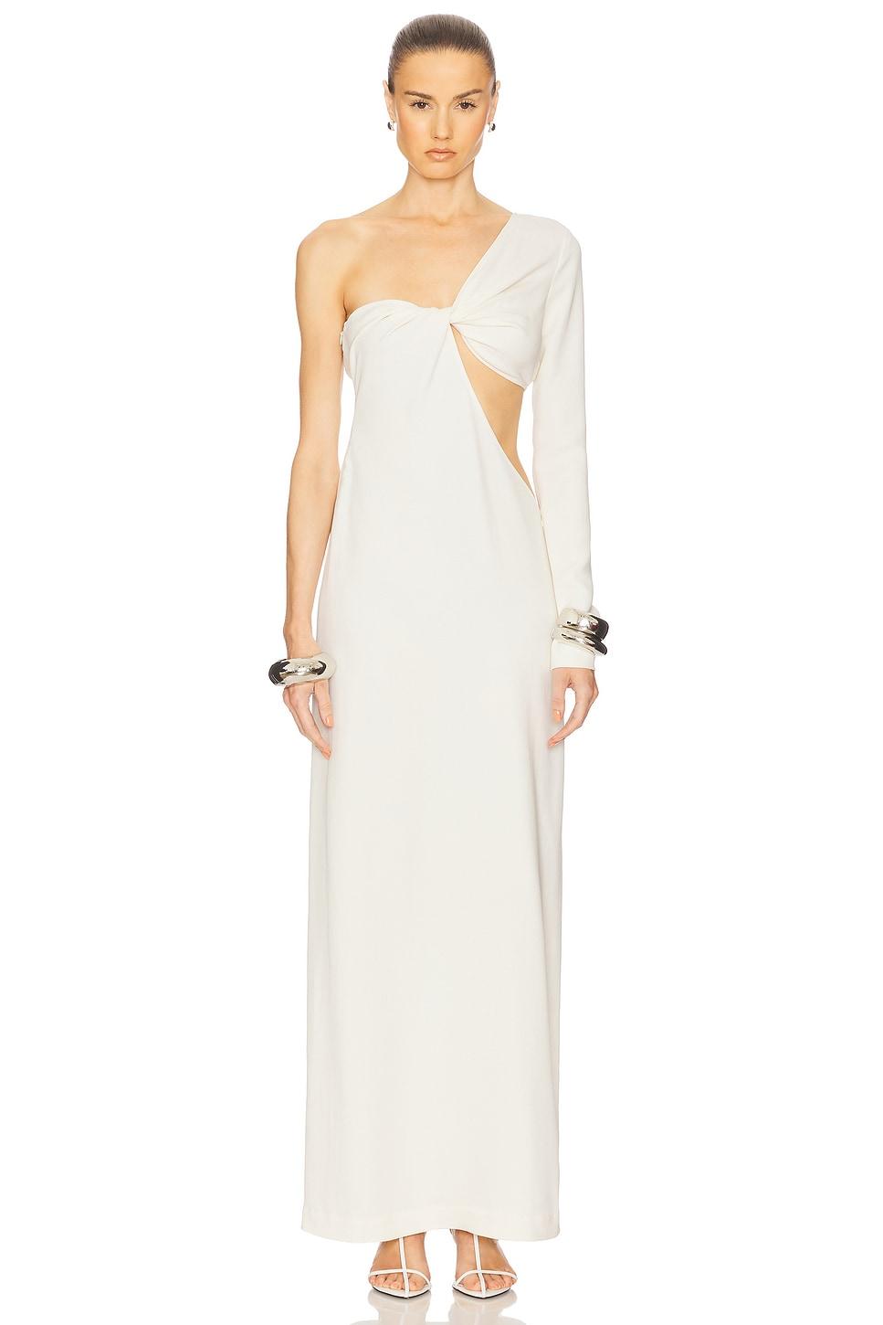 the corsico draped dress