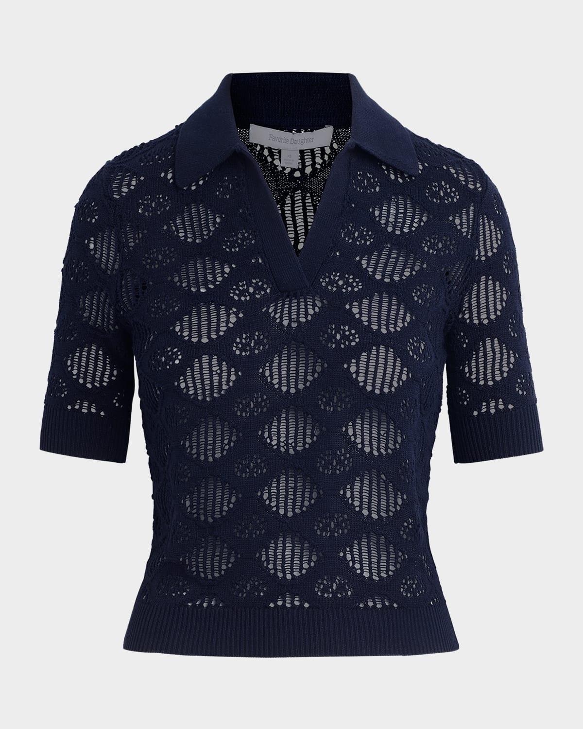 the courtside knit polo