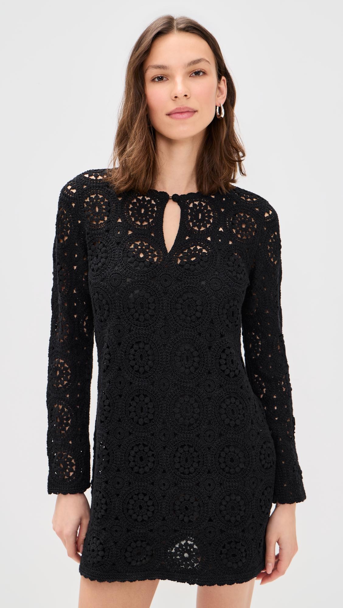 the crochet keyhole dress