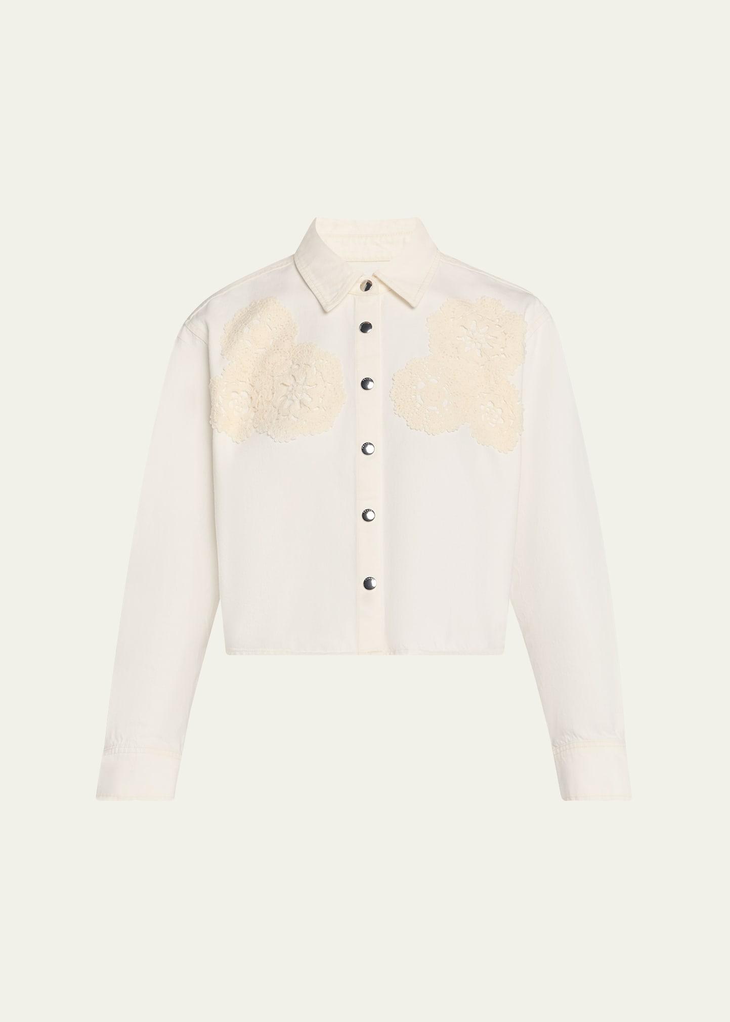 the crochet swing shirt