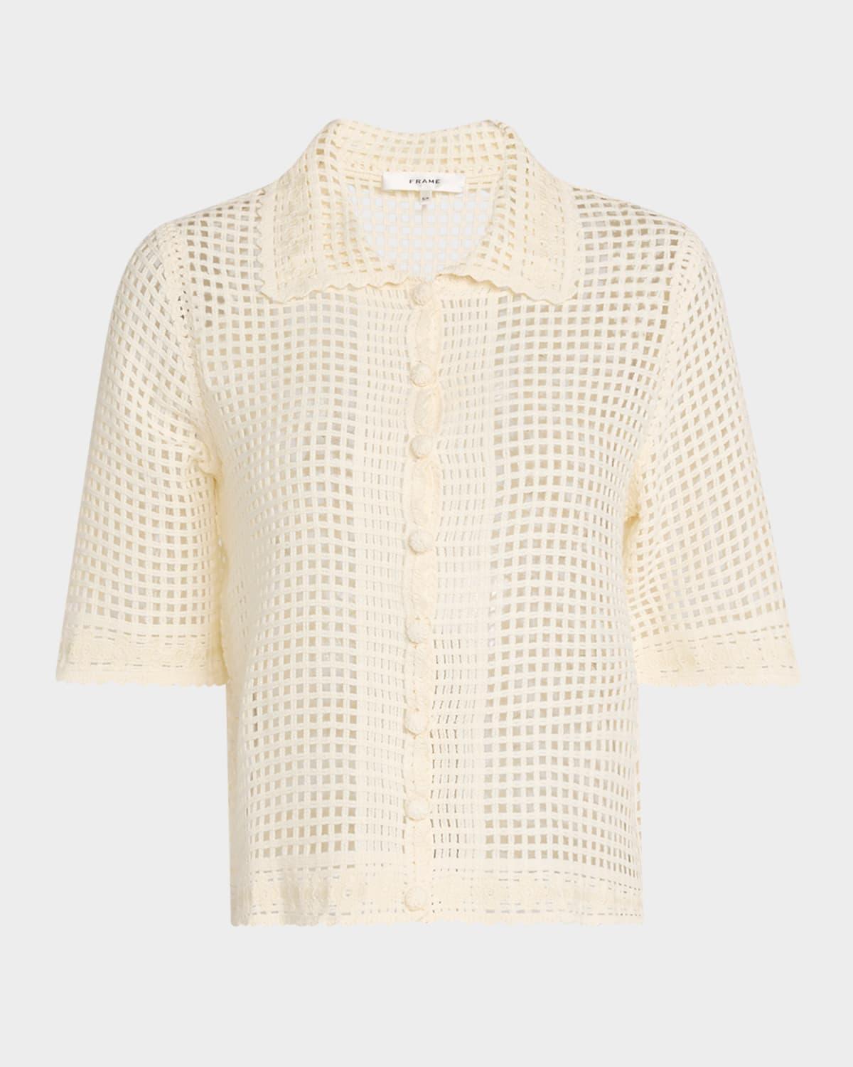 the crochet top