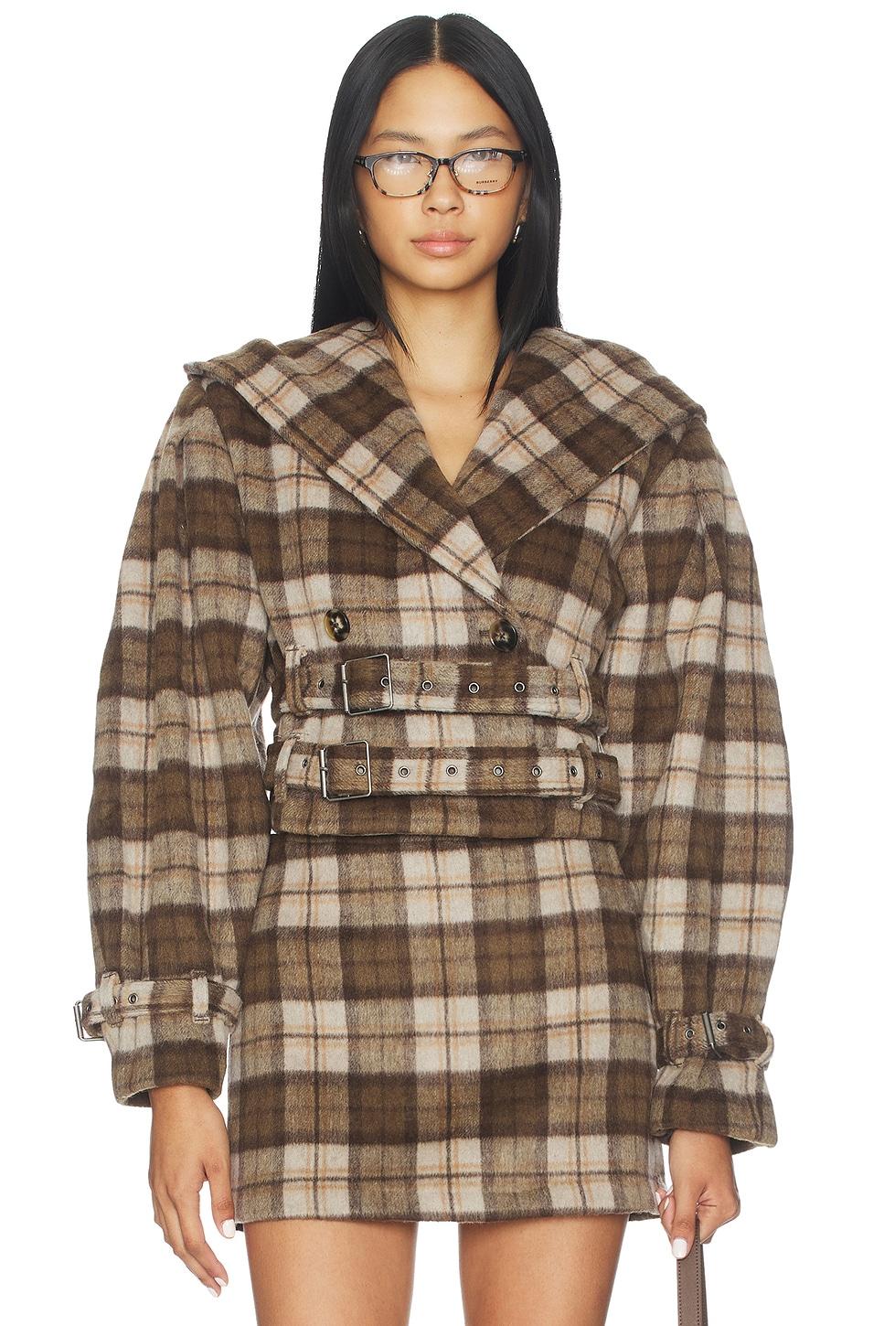 the crop trench jacket