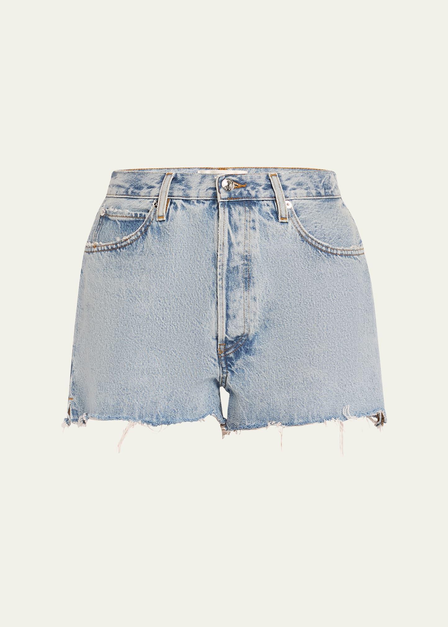 the dare cut-off denim shorts