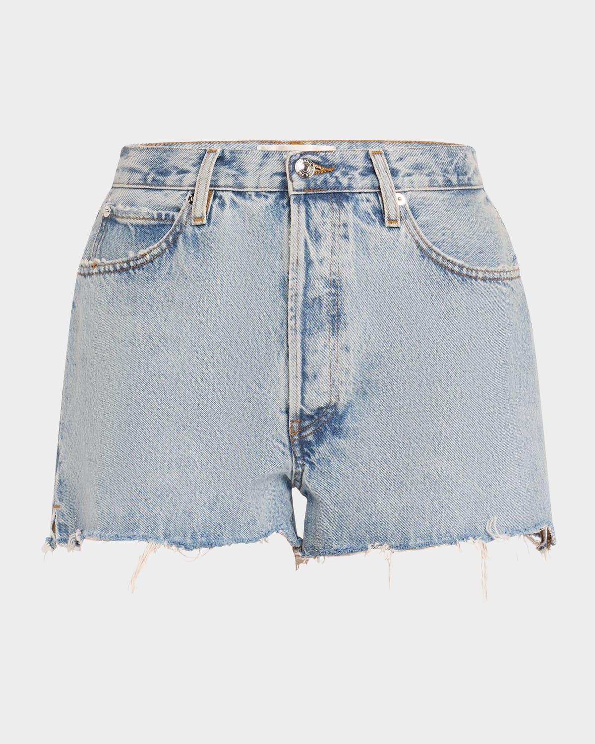the dare cut-off denim shorts
