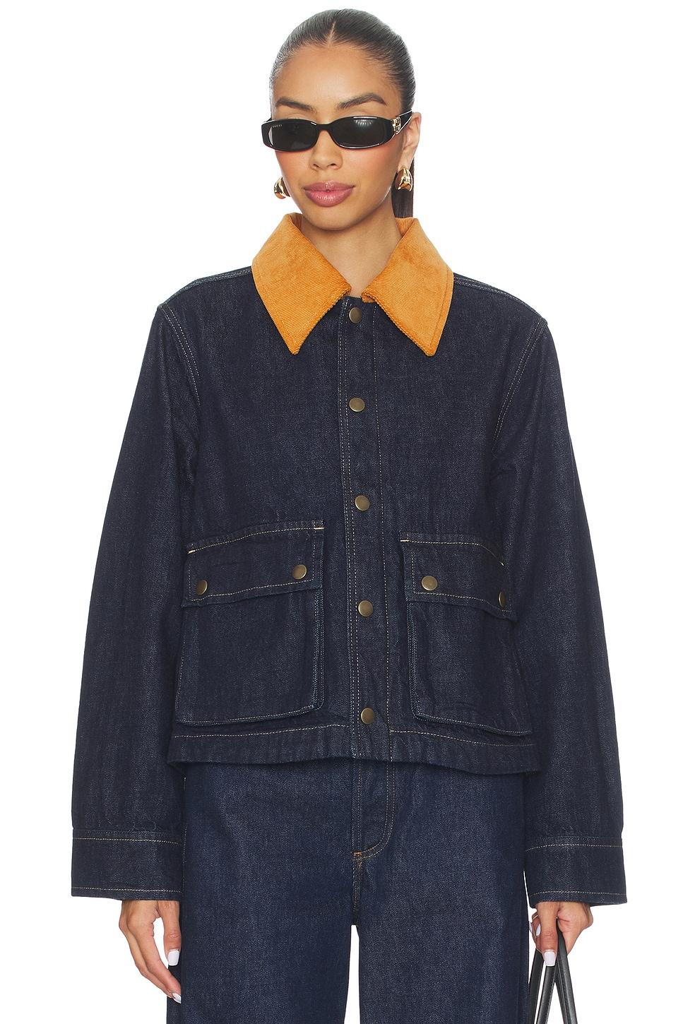 the denim swingy jacket