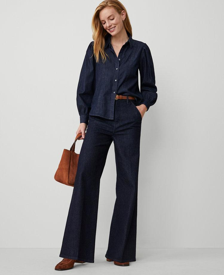 the denim trouser
