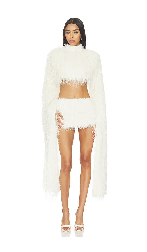 the dolls house gia top in white.
