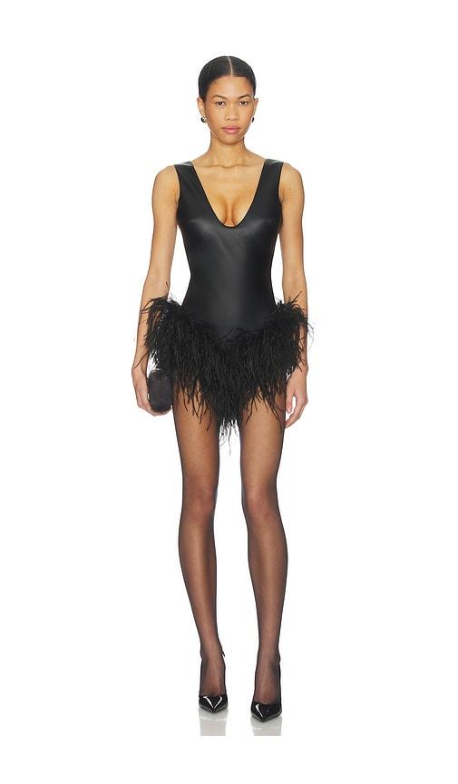 the dolls house kenya romper in black.