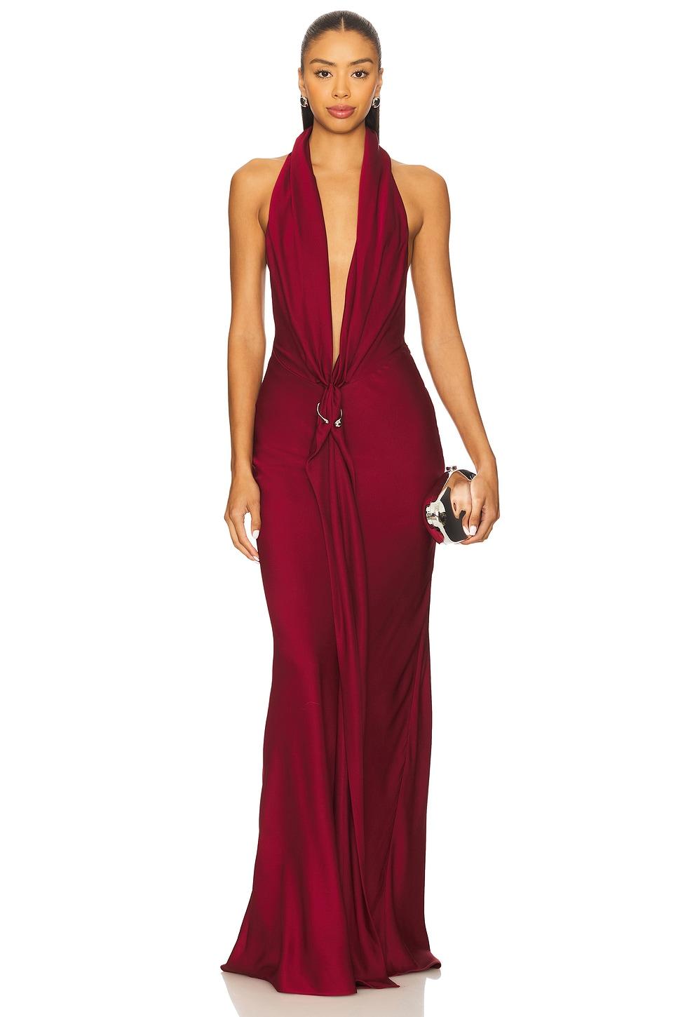 the donna satin dress