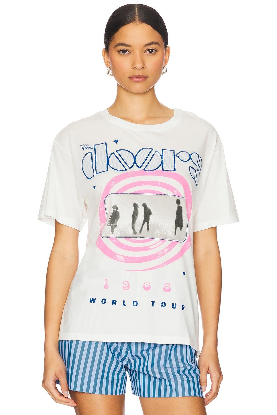the doors 1968 world tour boyfriend tee