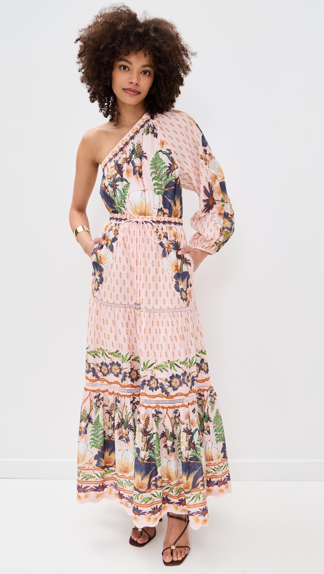 the dream garden pink maxi dress