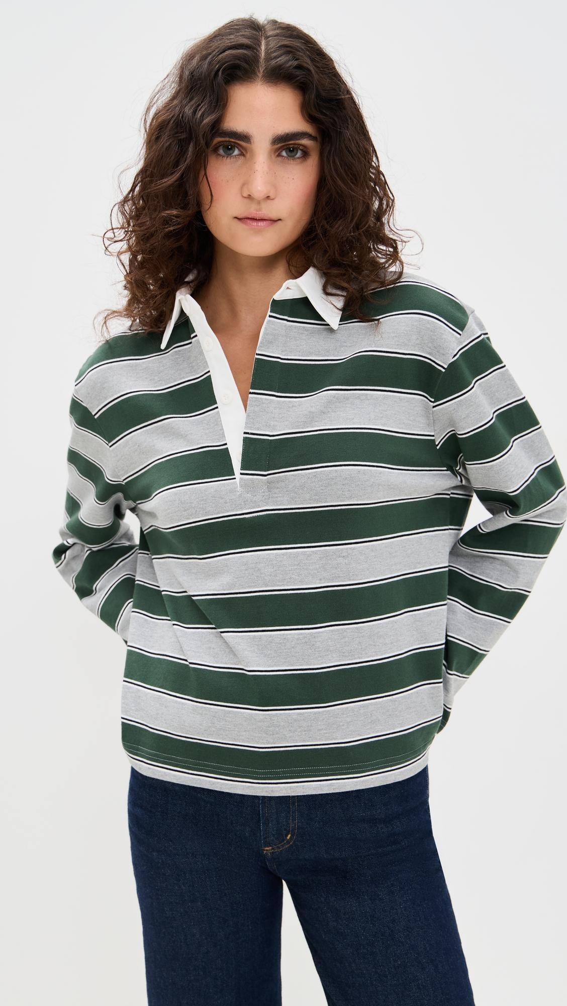 the dylan oversized rugby shirt