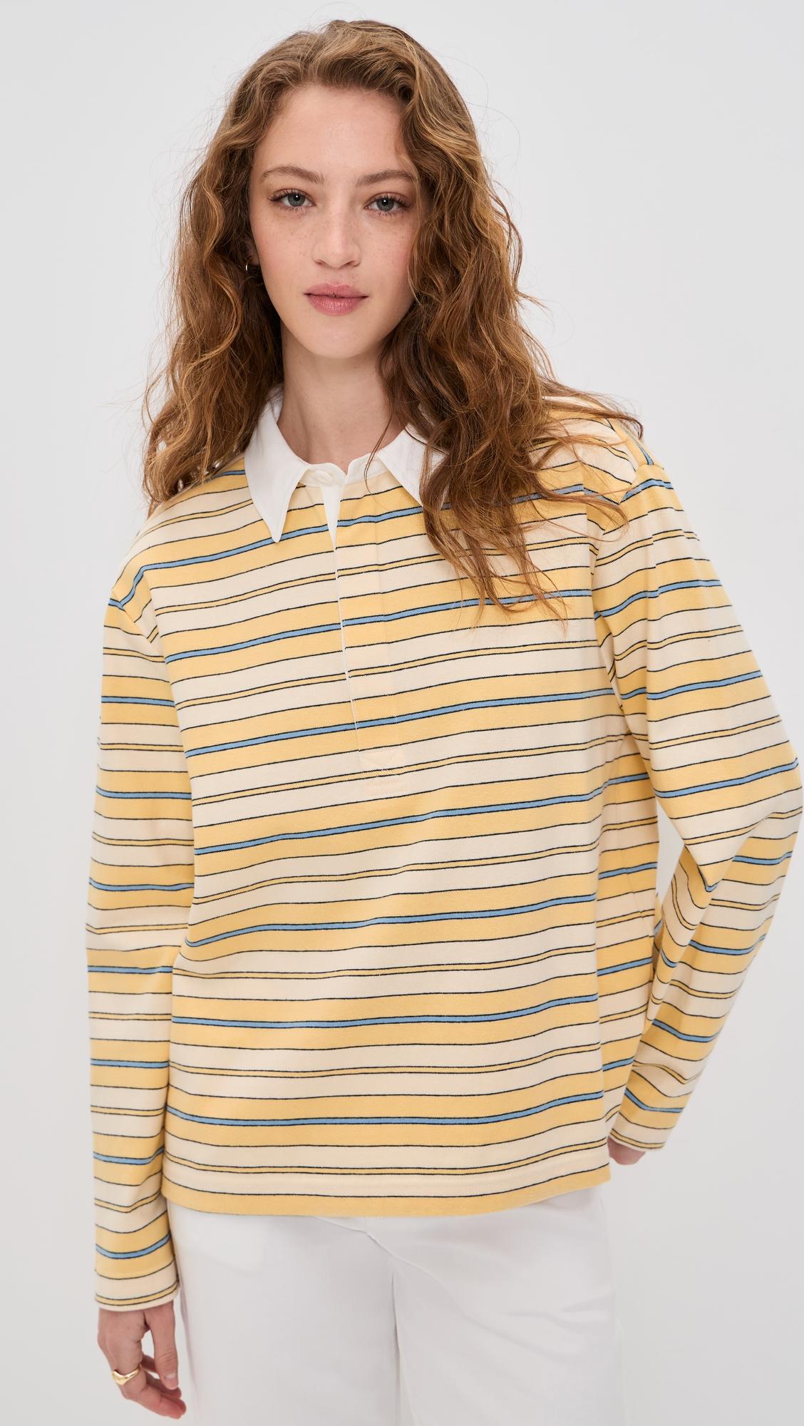the dylan oversized rugby shirt