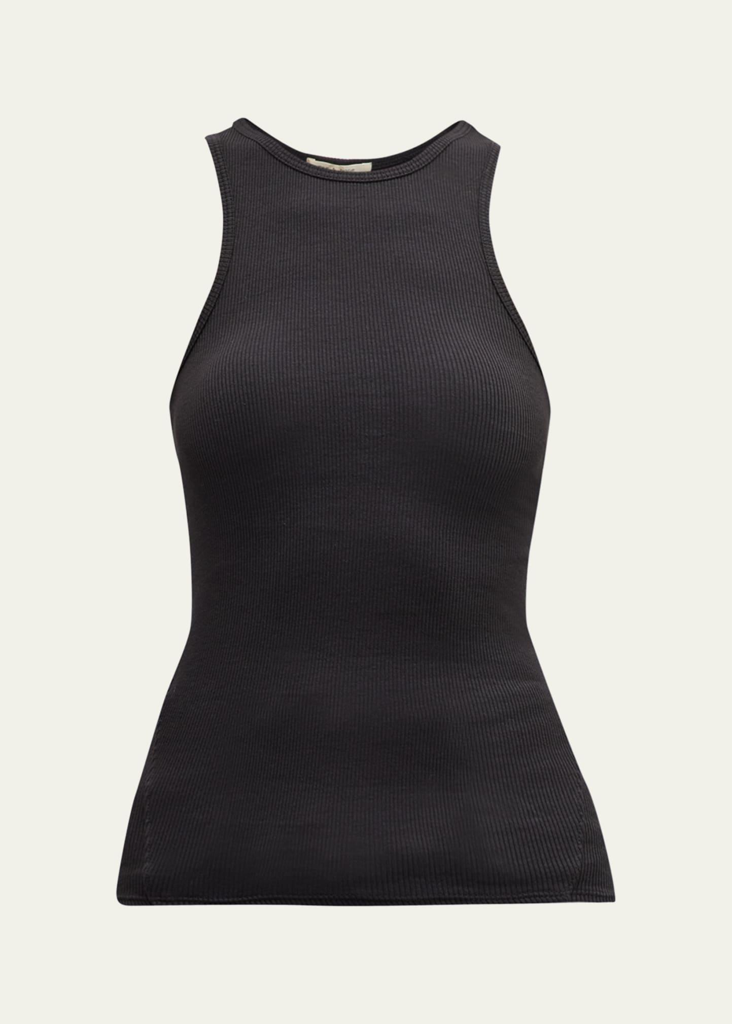 the essential ribbed tank top