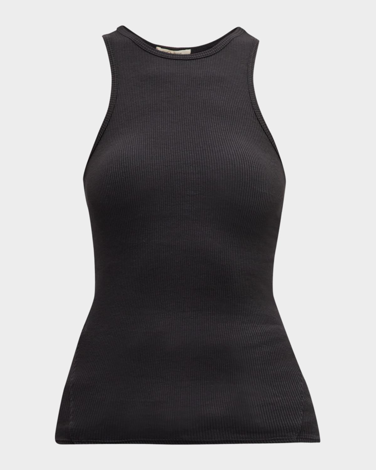 the essential ribbed tank top