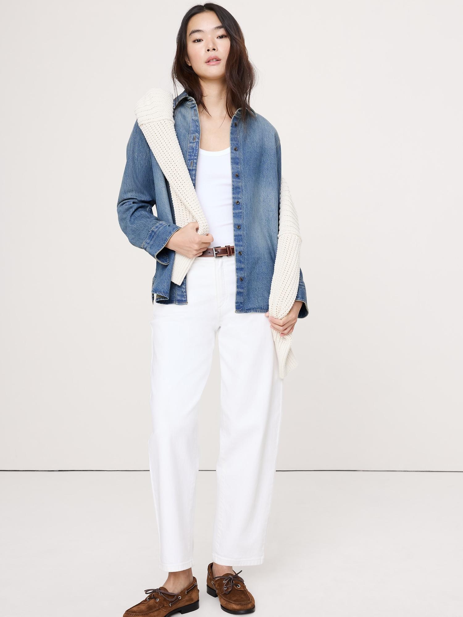 the everyday denim shirt