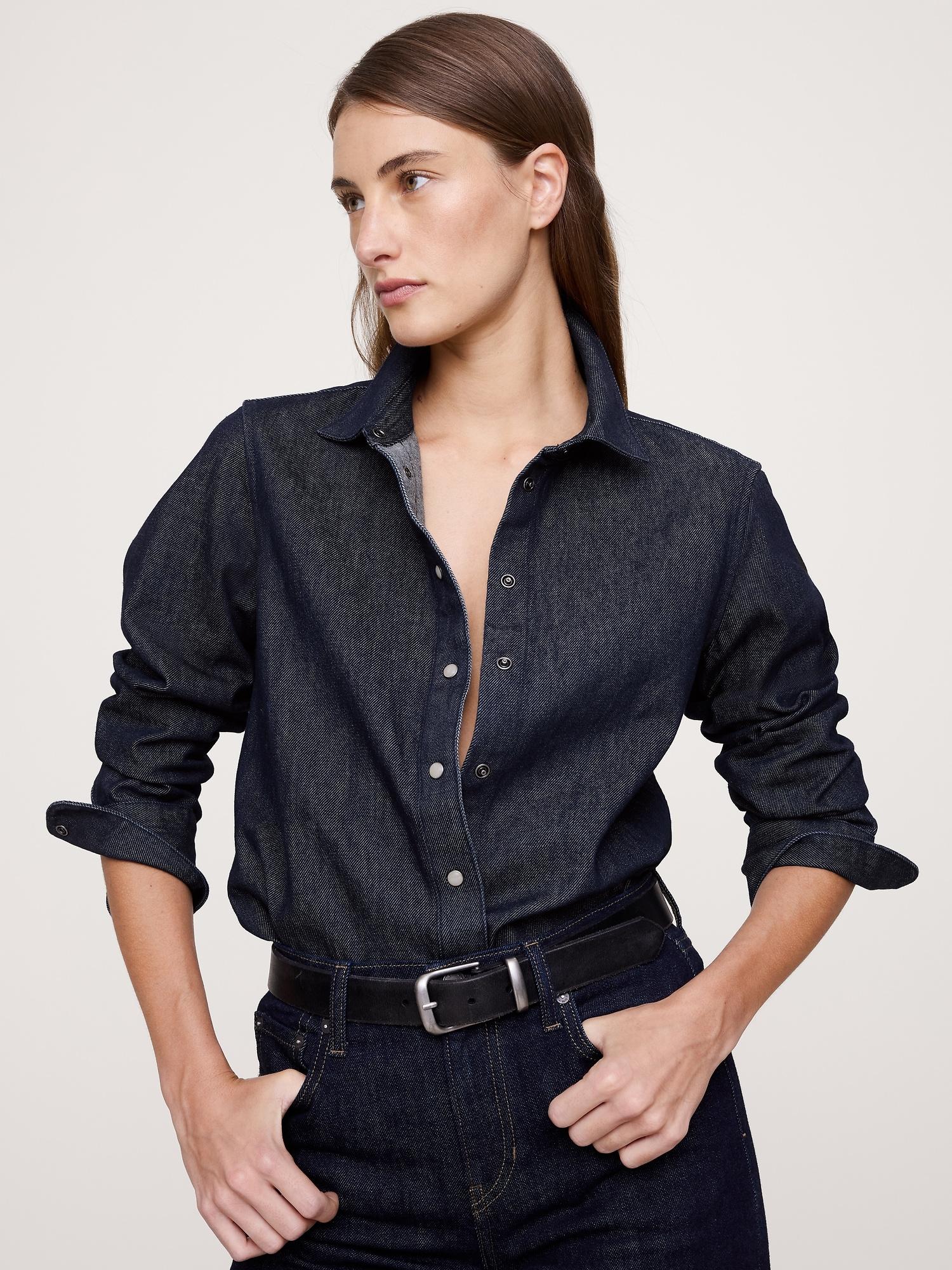 the everyday denim shirt