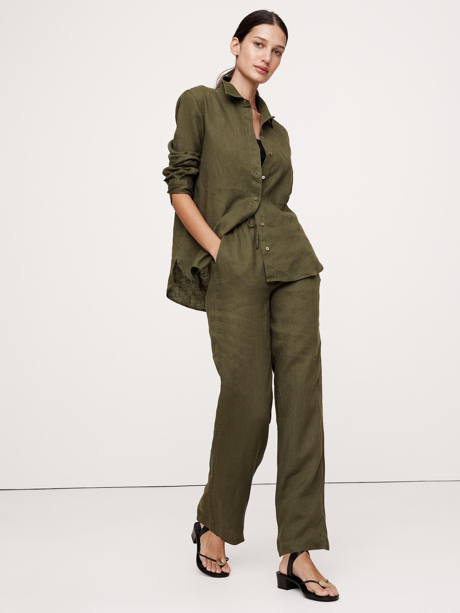 the everyday linen shirt