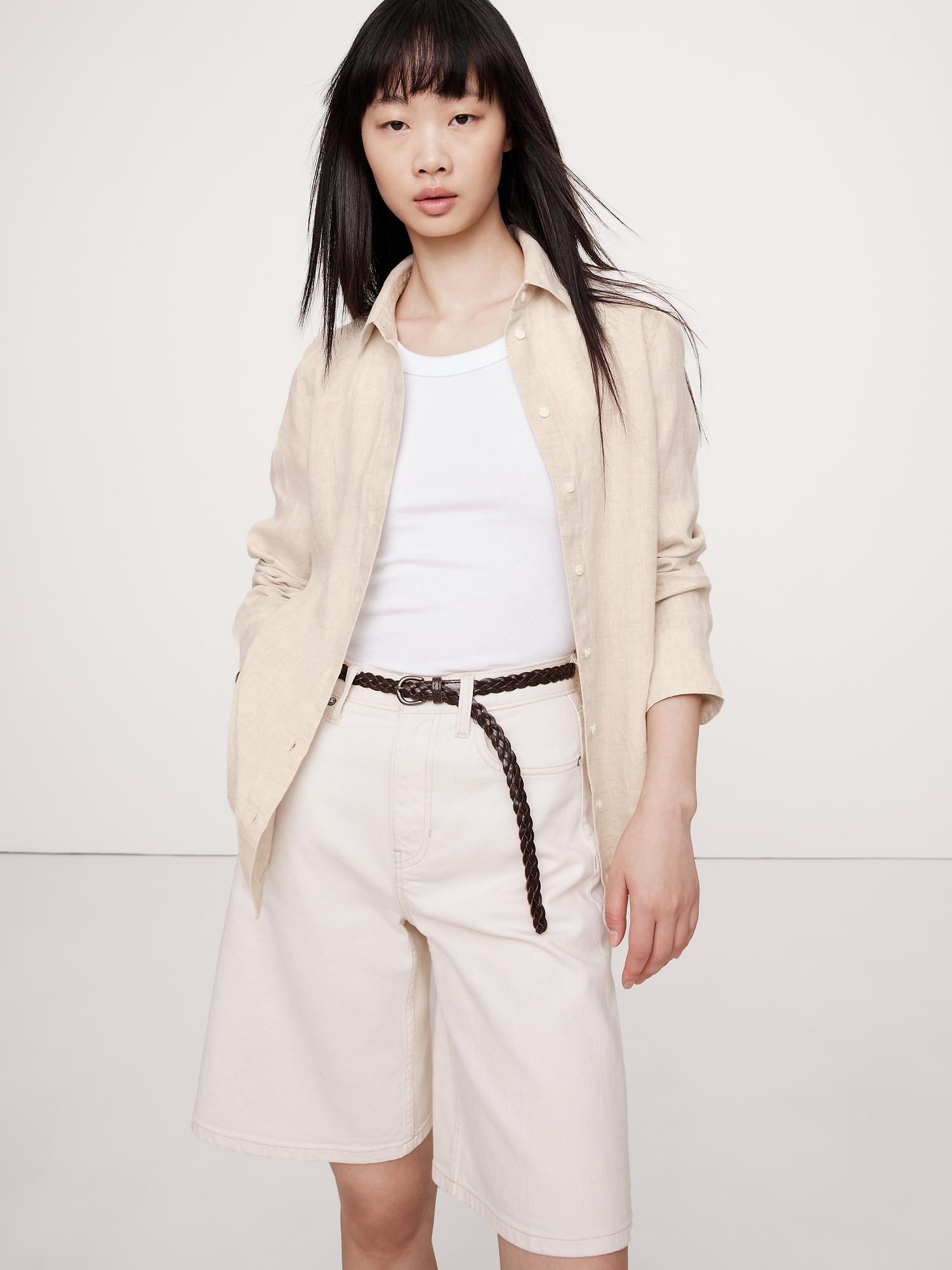 the everyday linen shirt