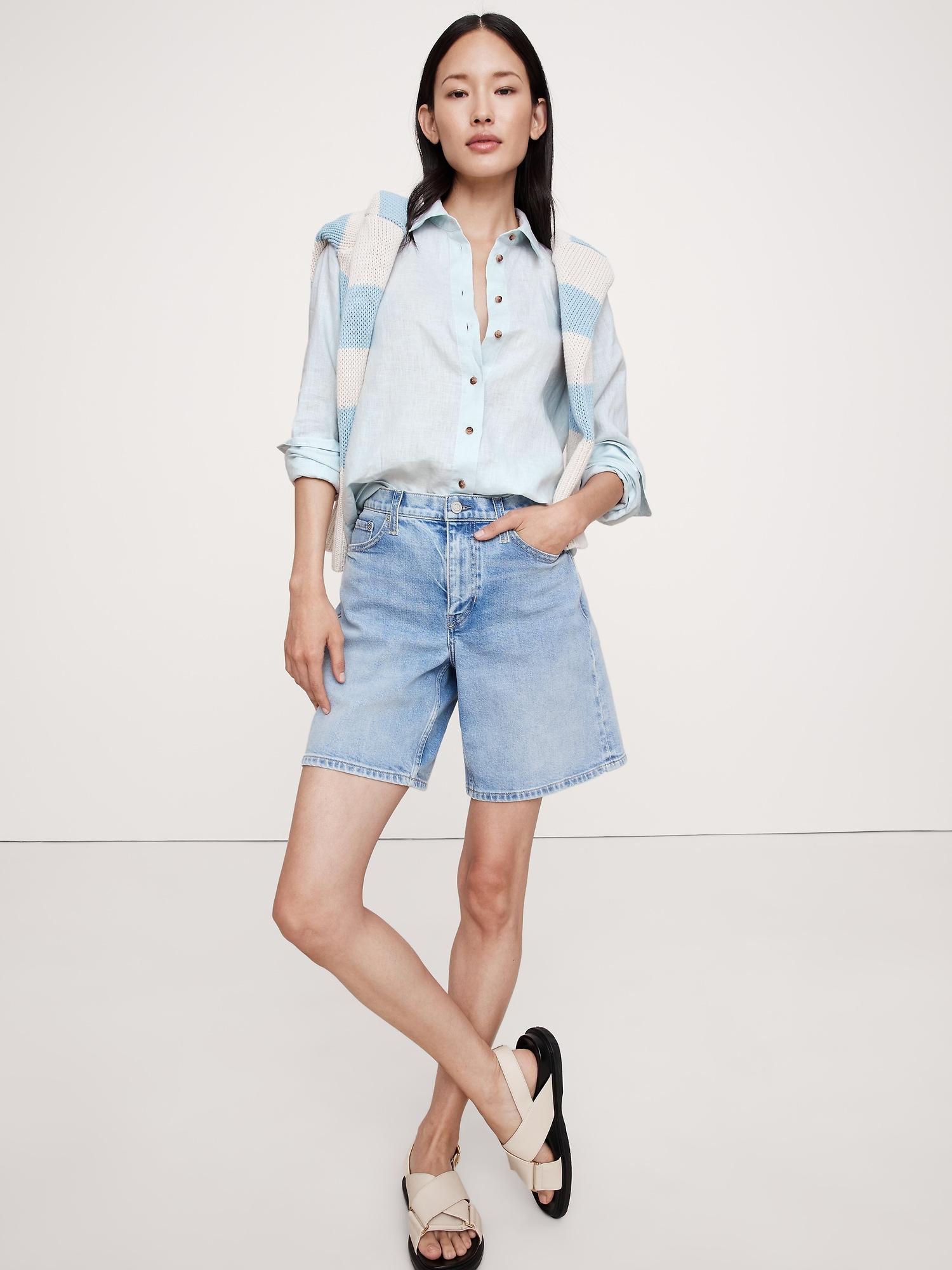 the everyday linen shirt