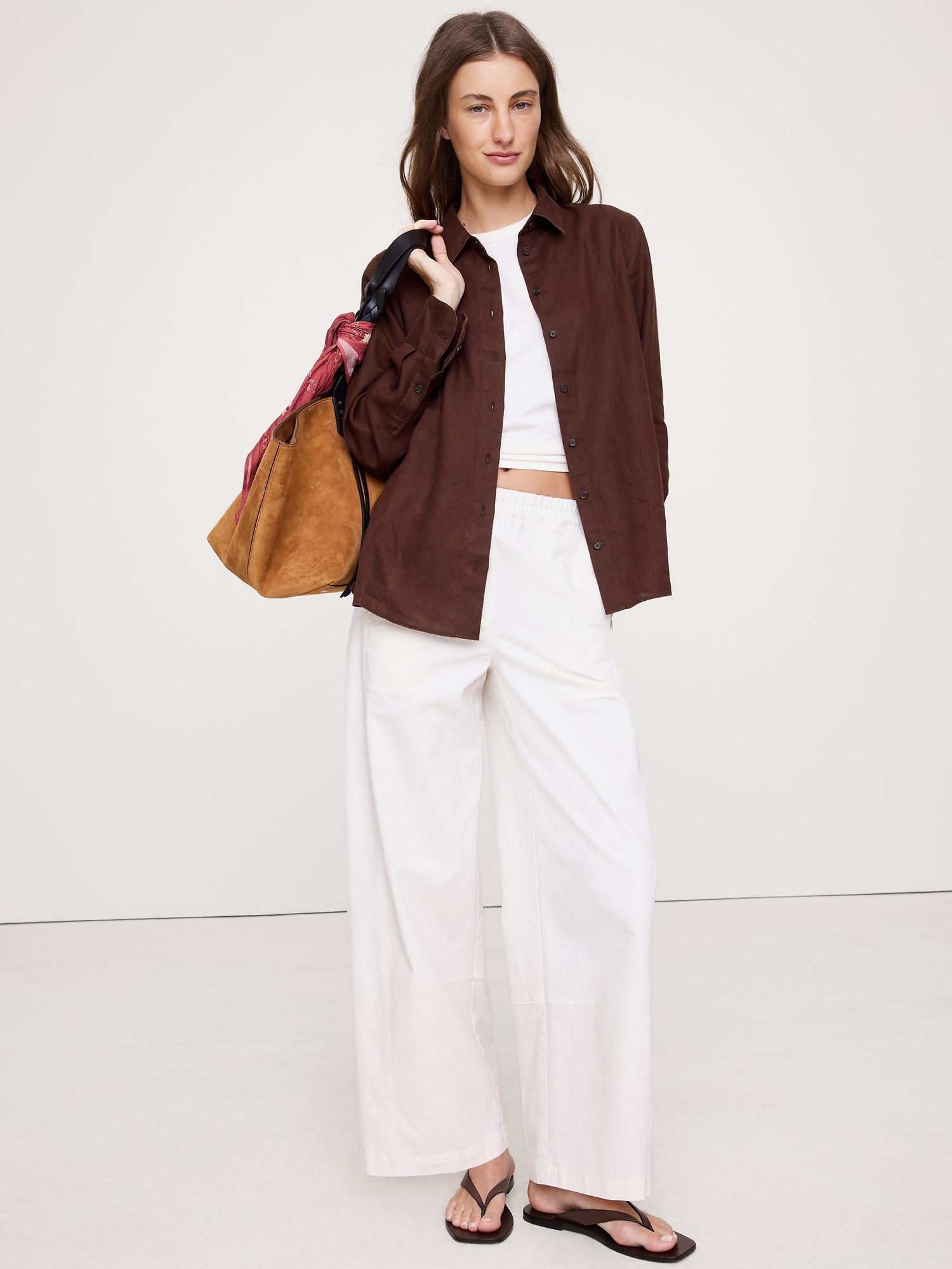 the everyday linen shirt