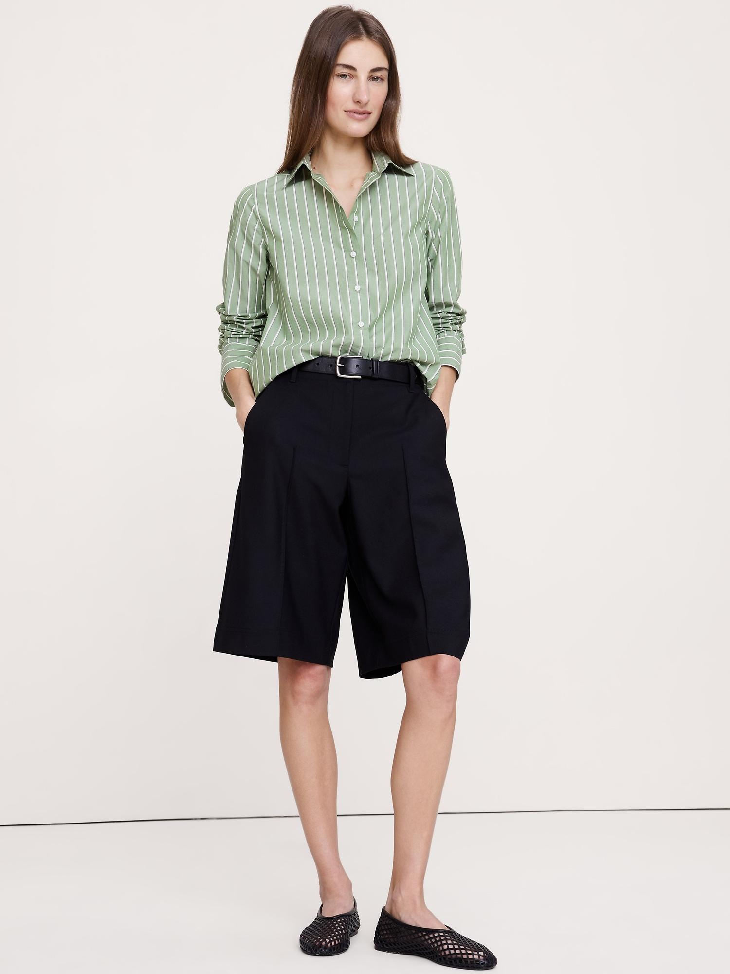 the everyday shirt in cotton poplin
