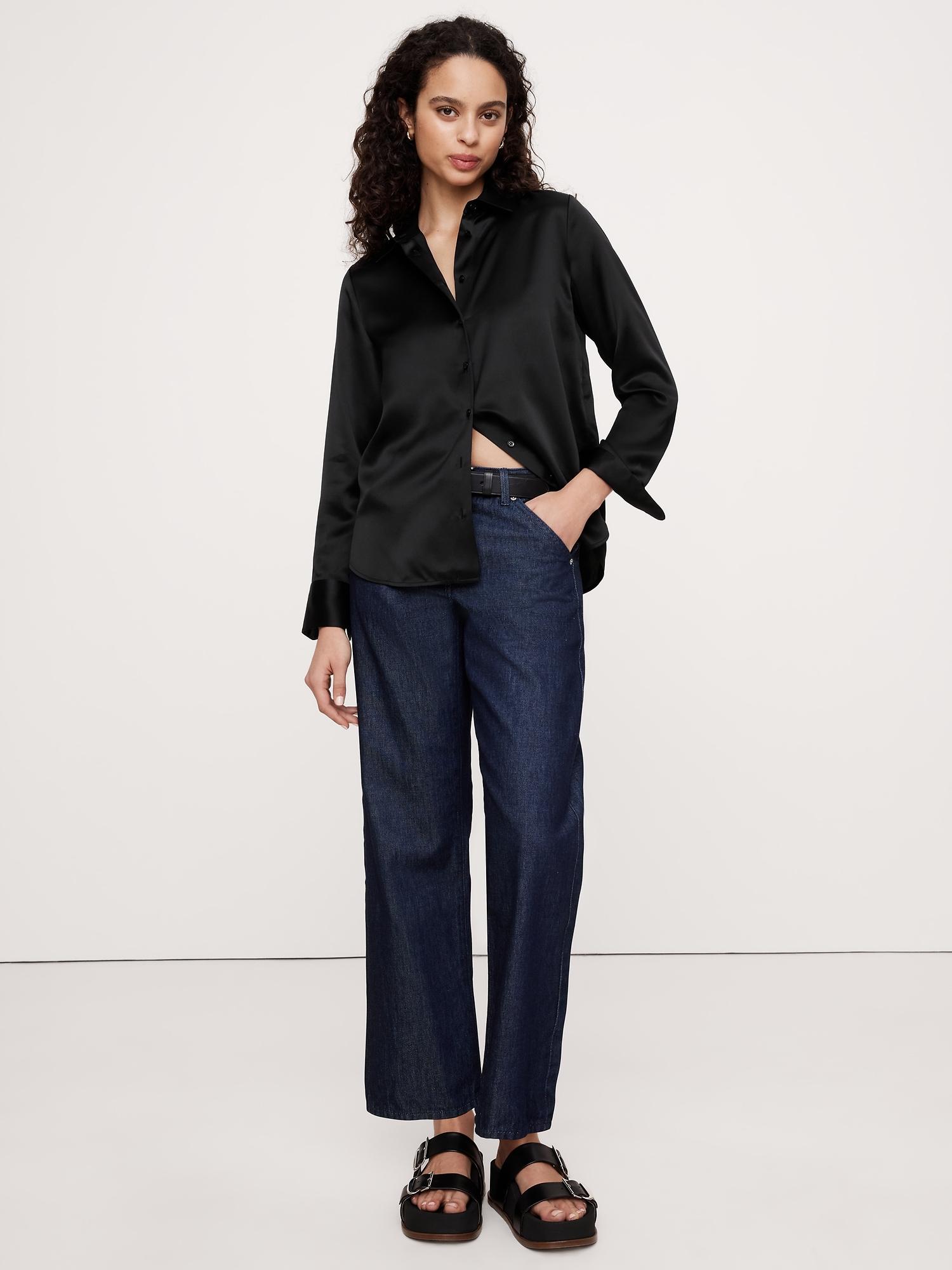 the everyday silk shirt