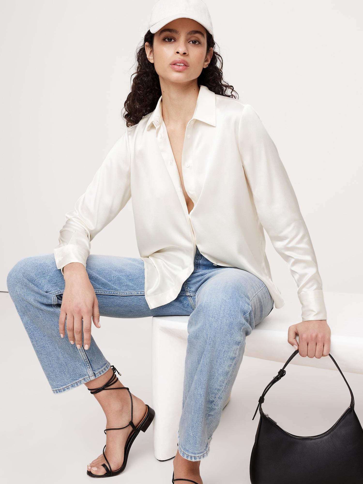 the everyday silk shirt