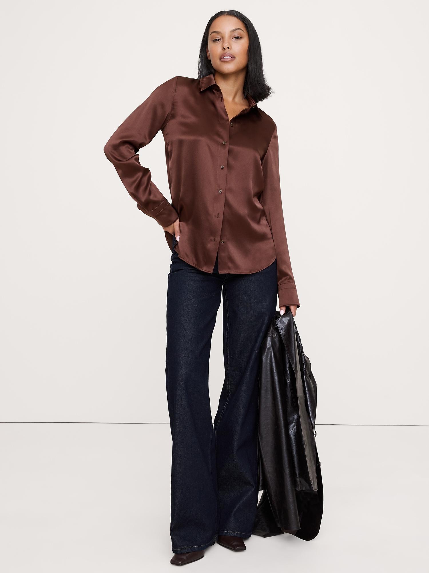 the everyday silk shirt