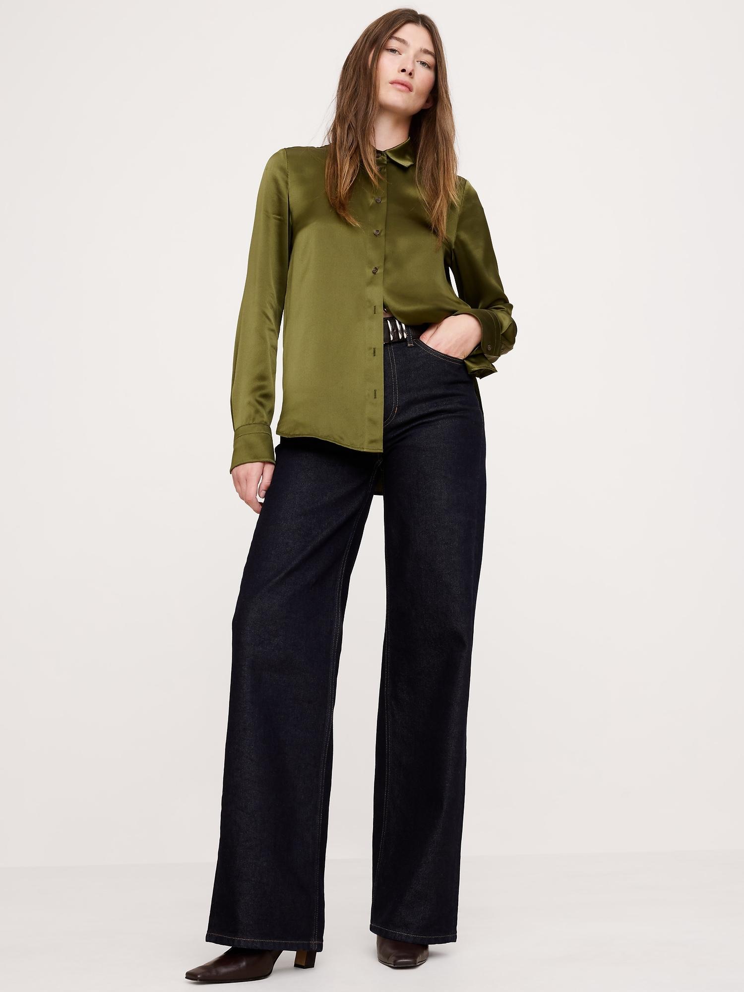 the everyday silk shirt