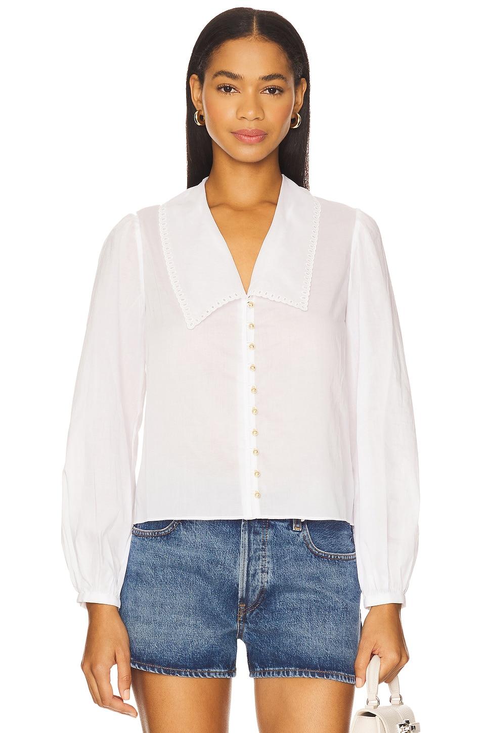 the eyelet sailor blouse
