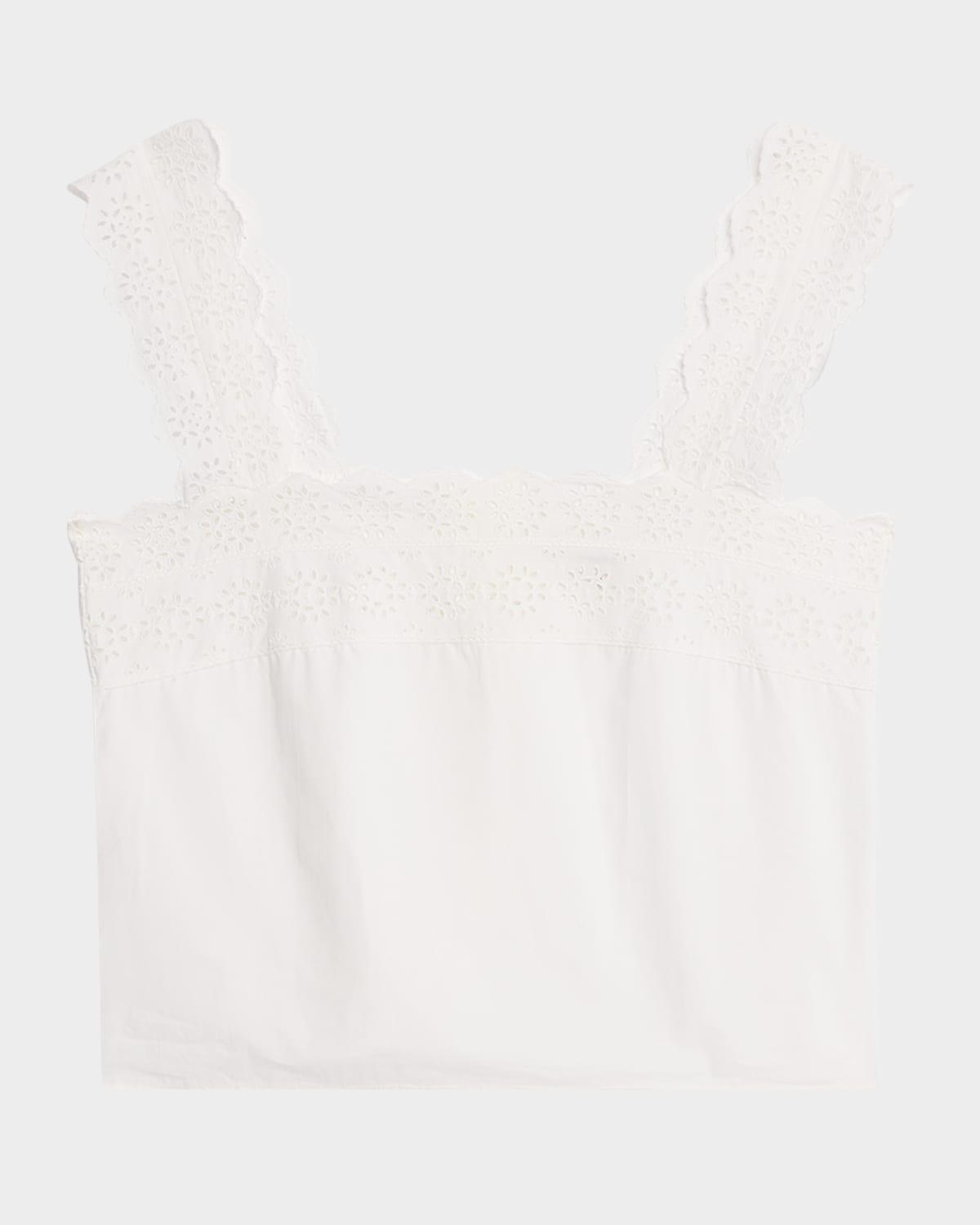 the eyelet tank top