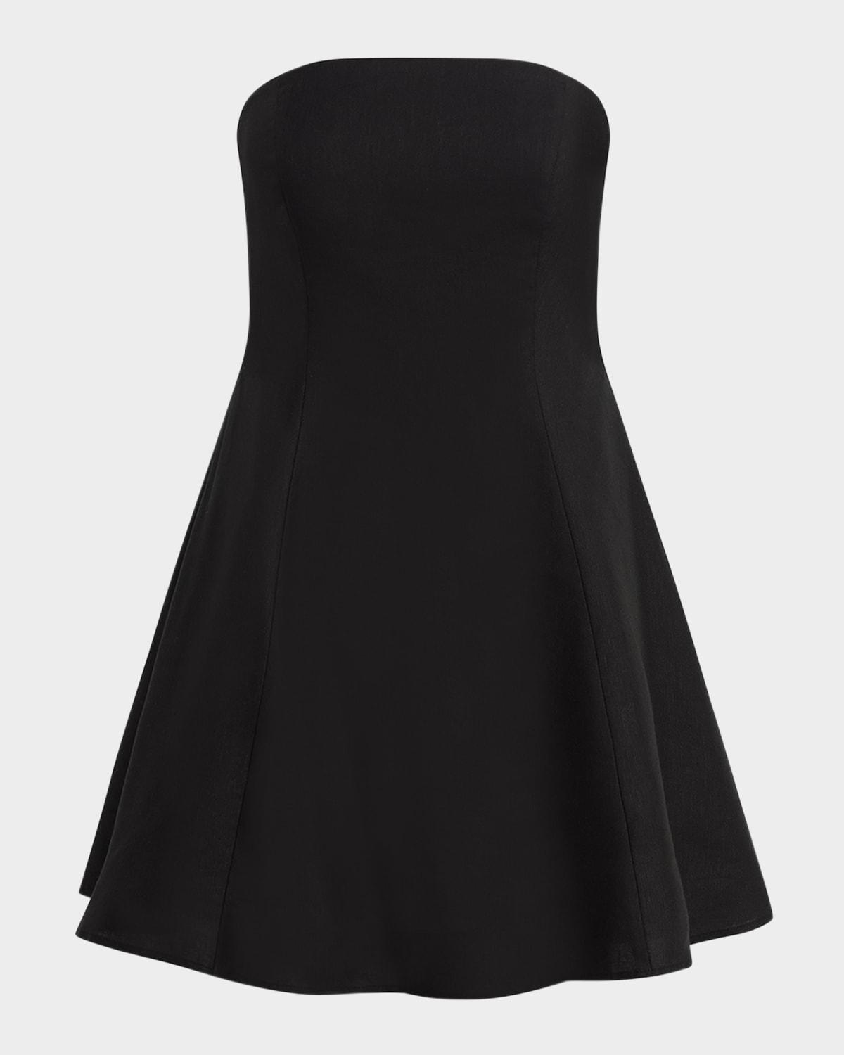 the favorite mini linen dress