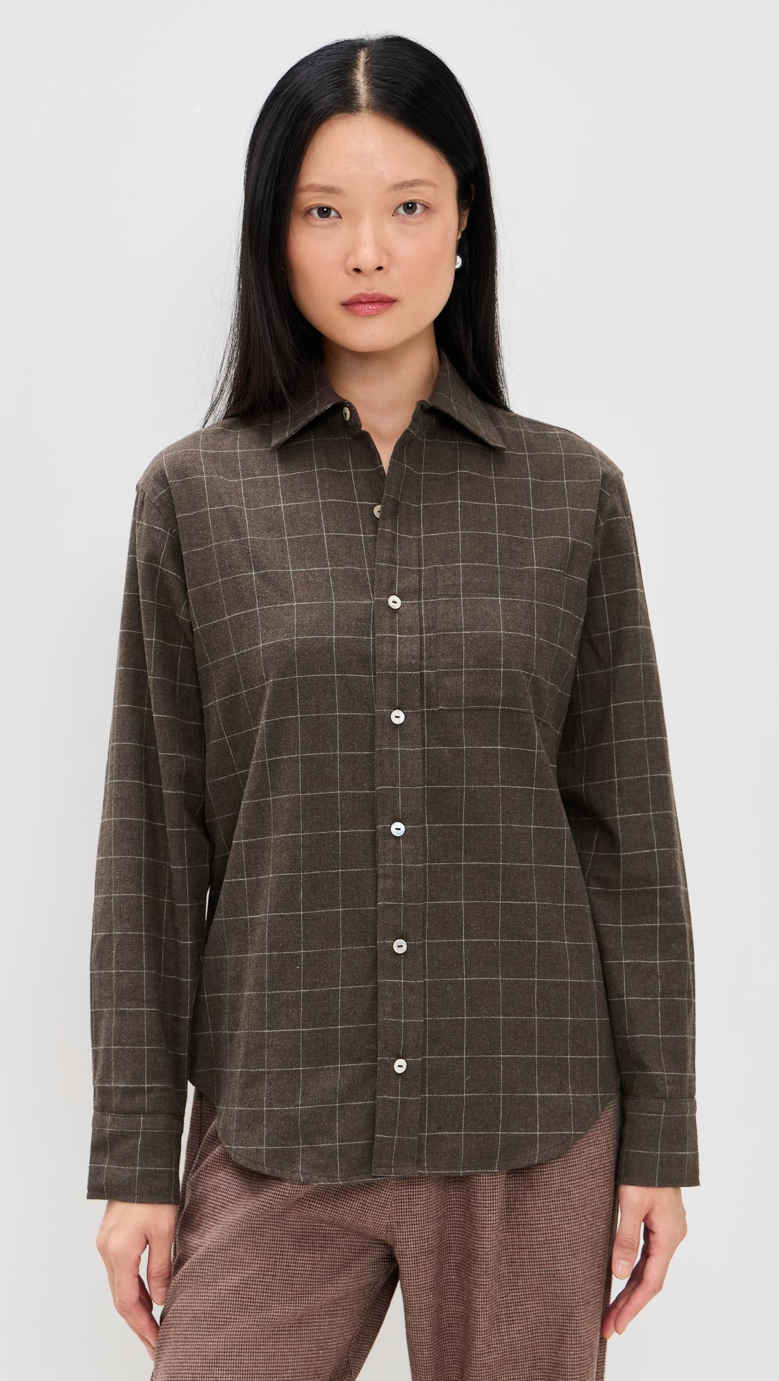 the flannel elbow patch shirt