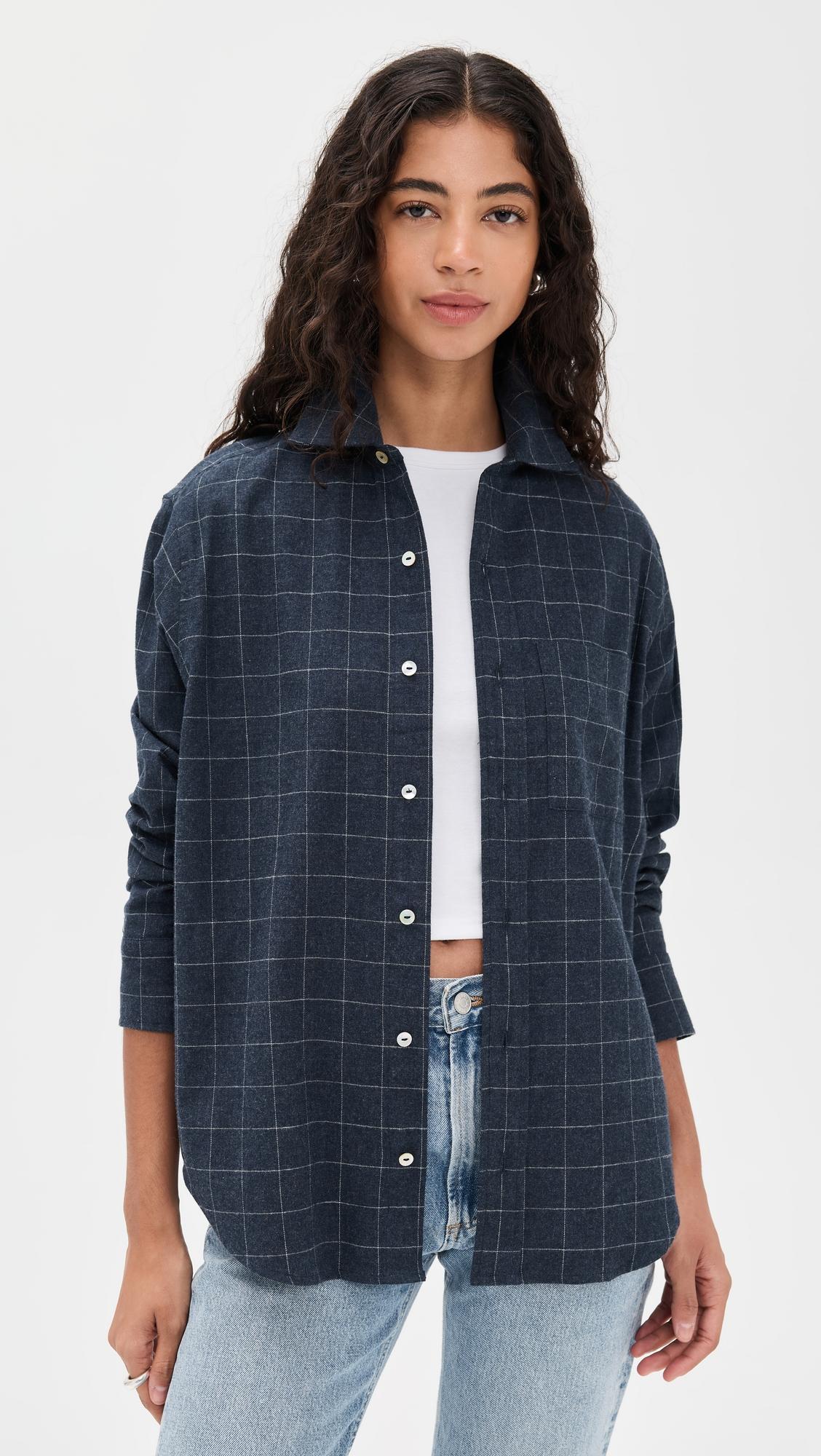 the flannel elbow patch shirt