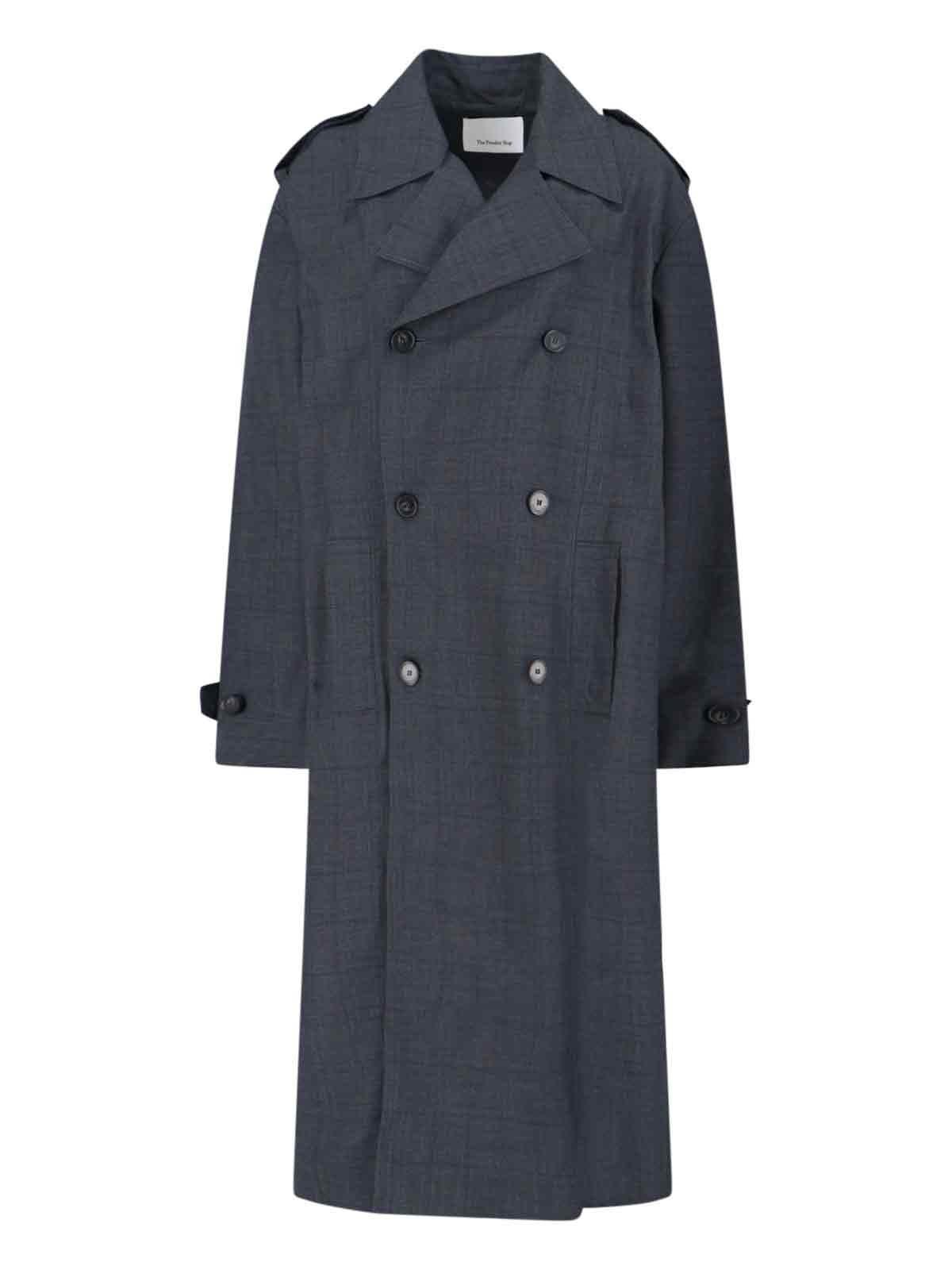 the frankie shop 'bleecker' double-breasted coat