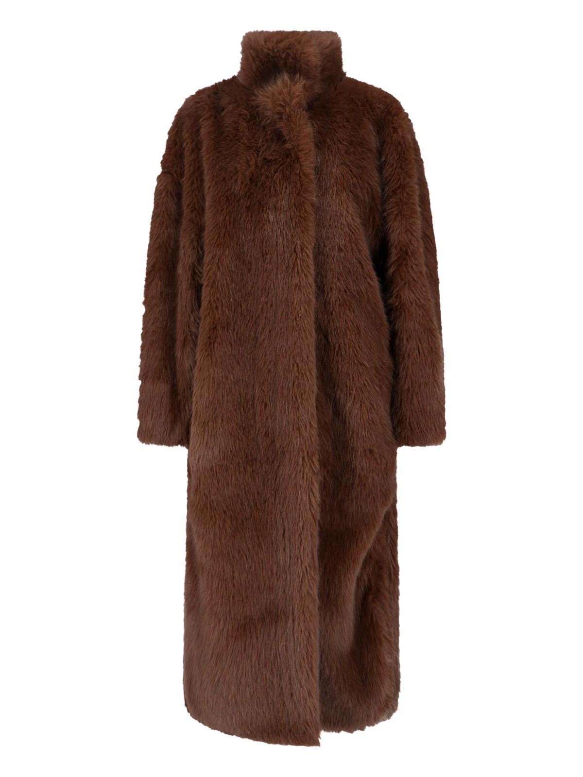 the frankie shop 'ravello' faux fur coat