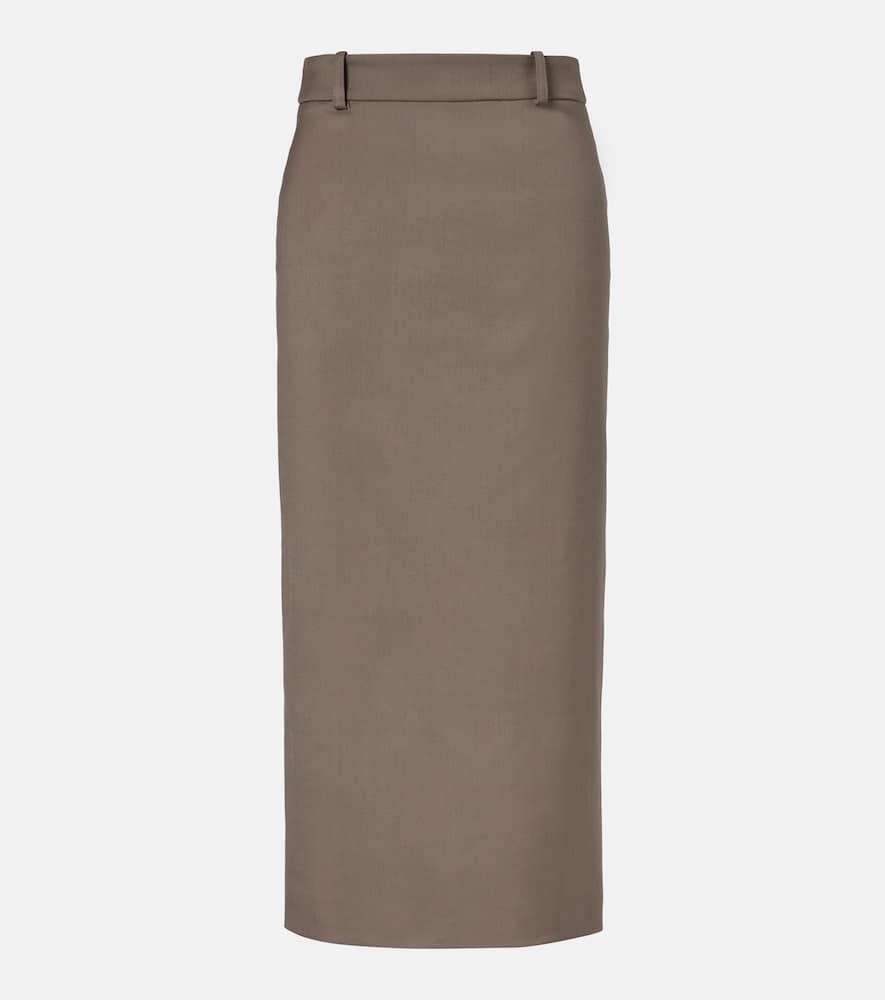 the frankie shop alrose midi skirt