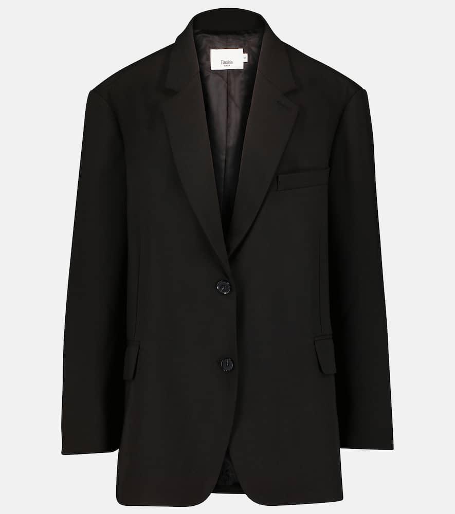 the frankie shop bea twill blazer